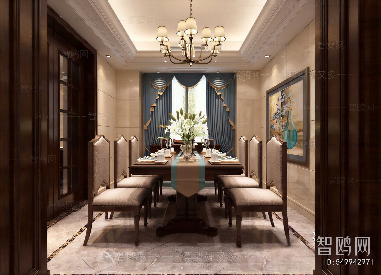 European Style Dining Room