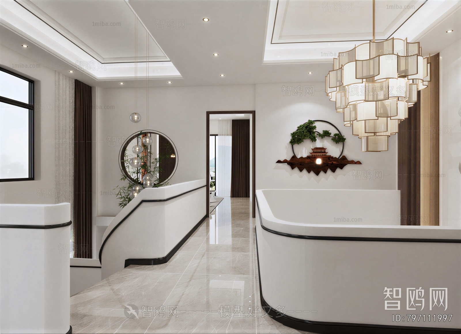 New Chinese Style Beauty Salon