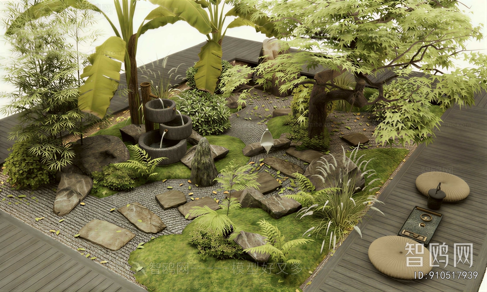 Japanese Style Courtyard/landscape