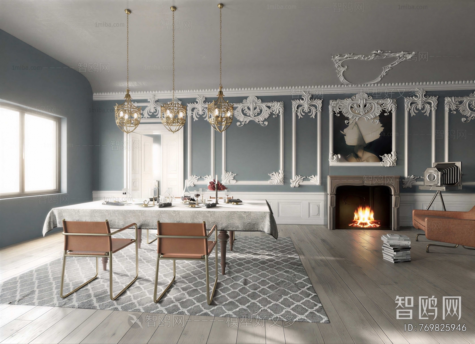 European Style Dining Room