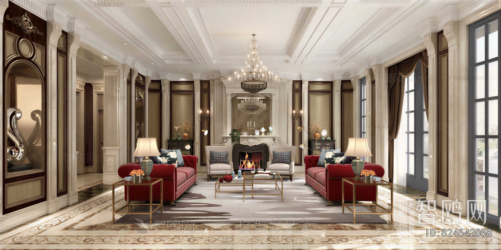 European Style A Living Room