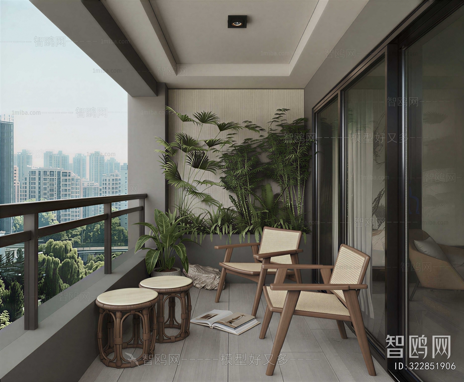 Modern Leisure Balcony