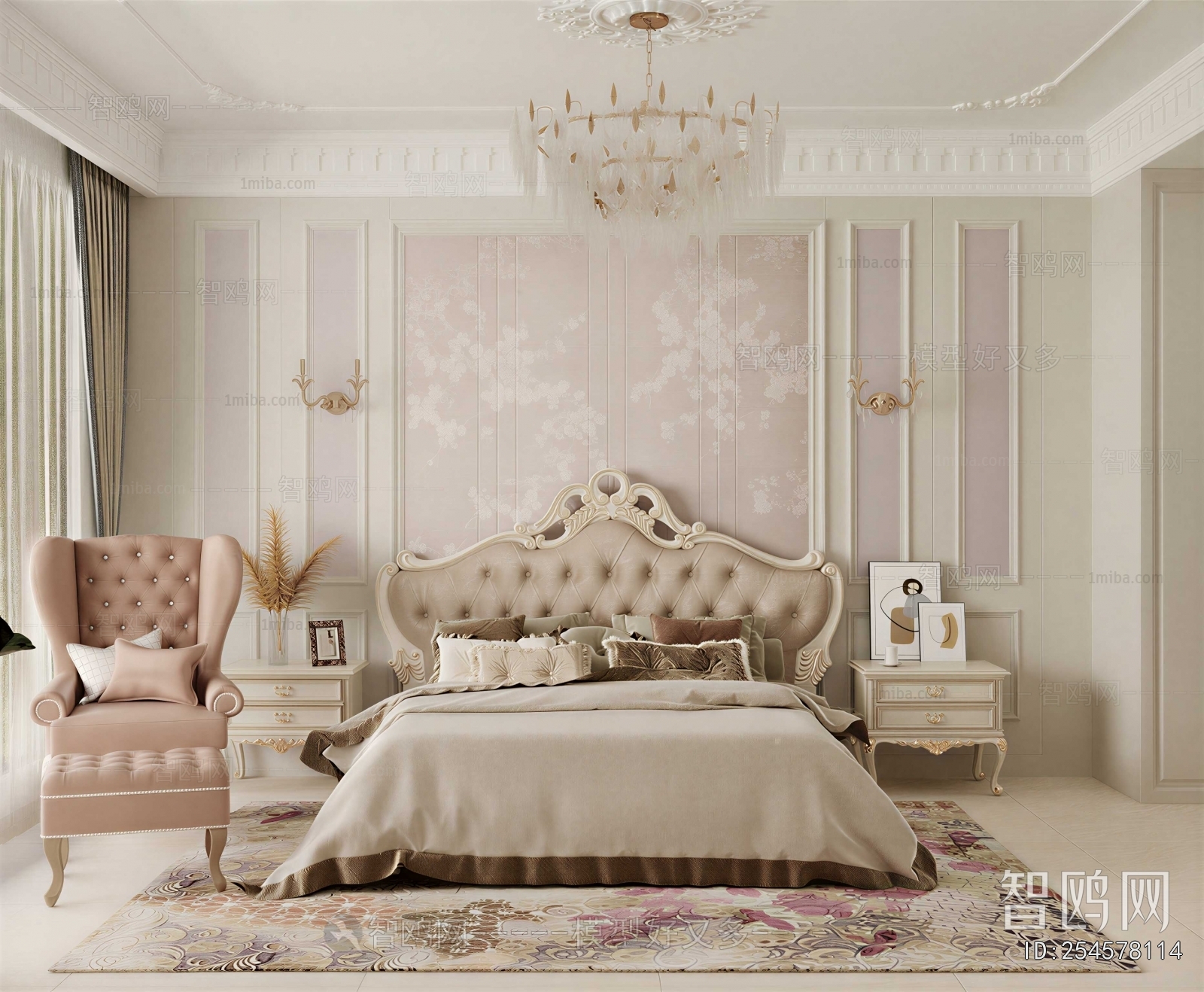 American Style Bedroom