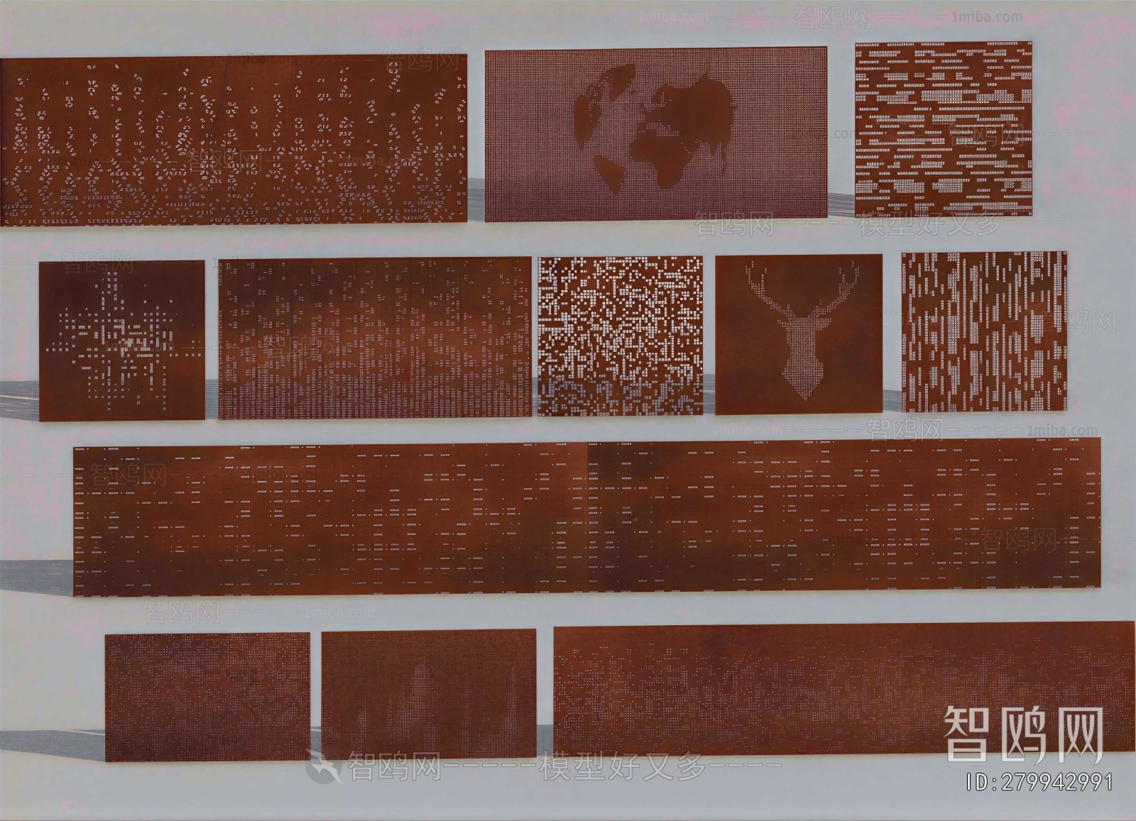 New Chinese Style Wall Panel