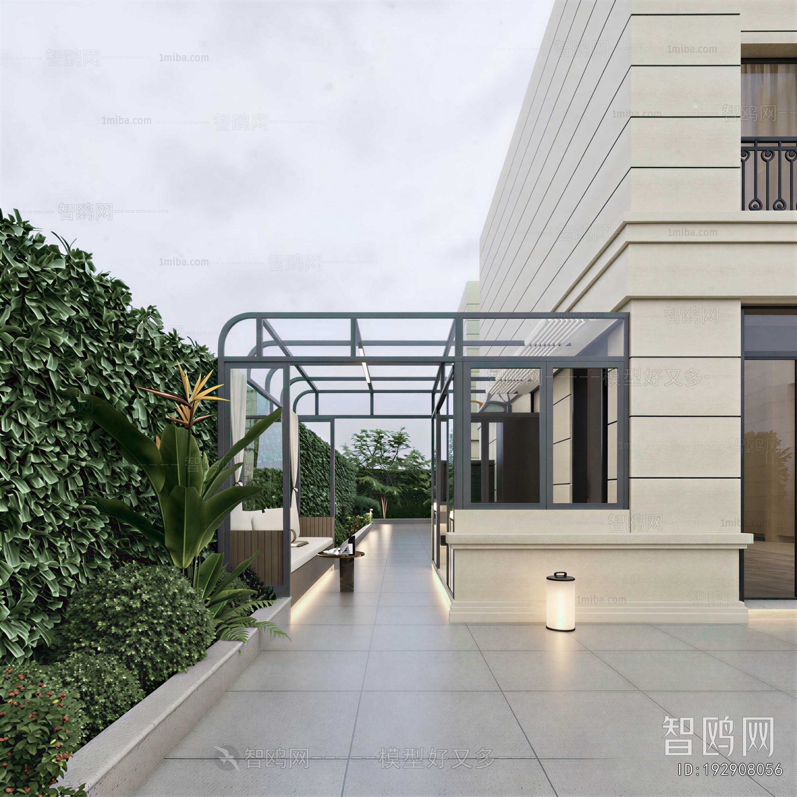Modern Courtyard/landscape