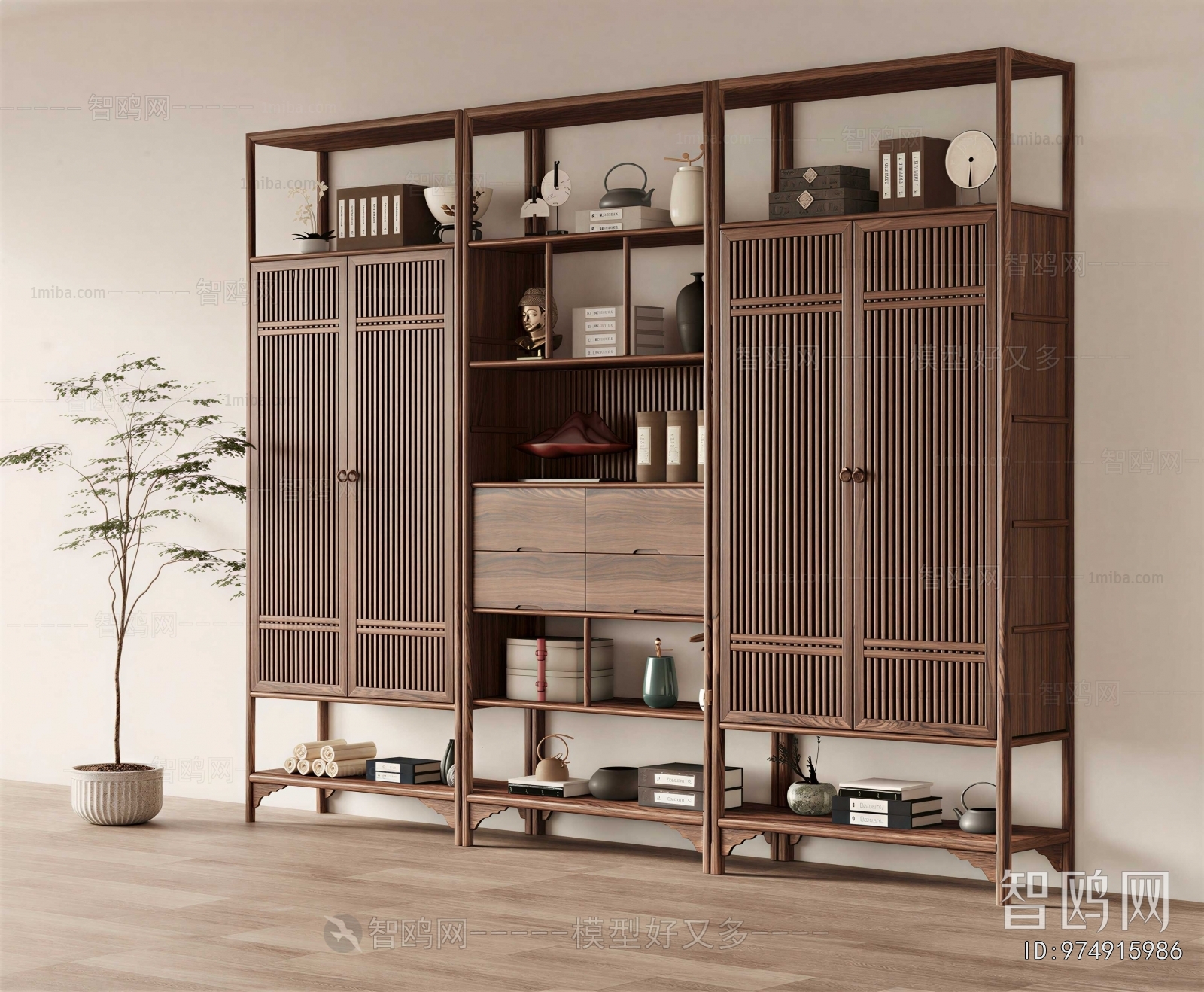 New Chinese Style Antique Rack