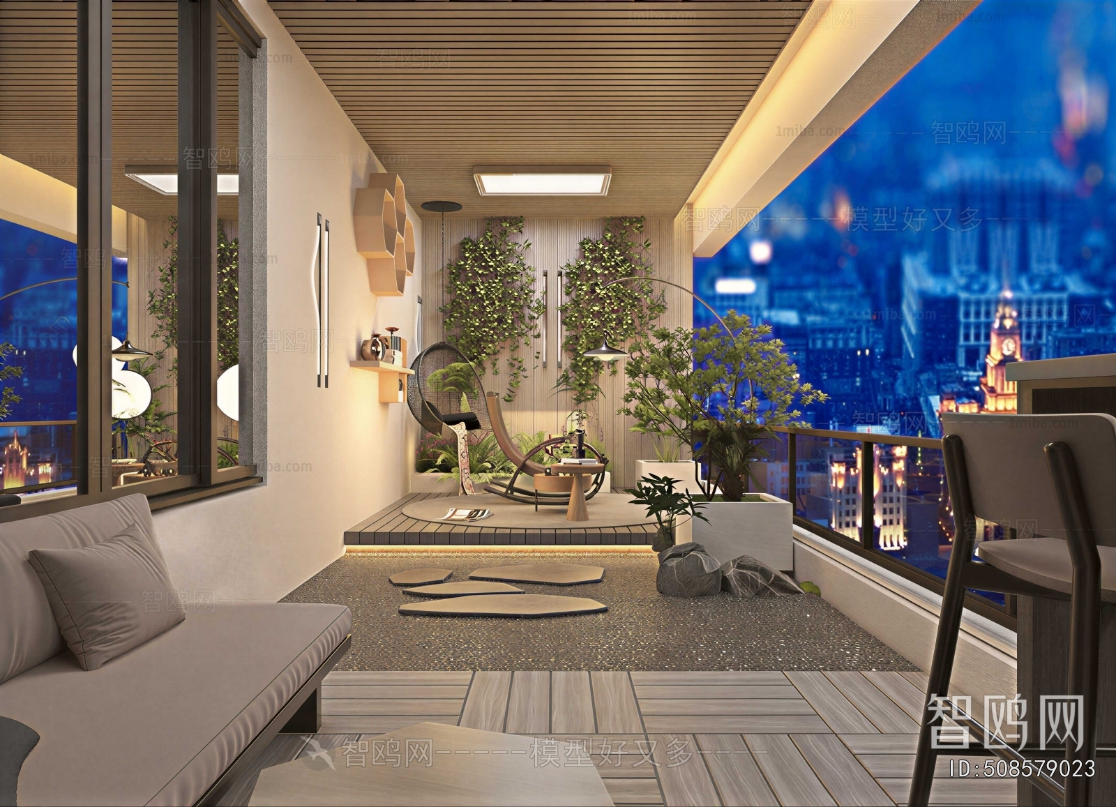 Modern Leisure Balcony
