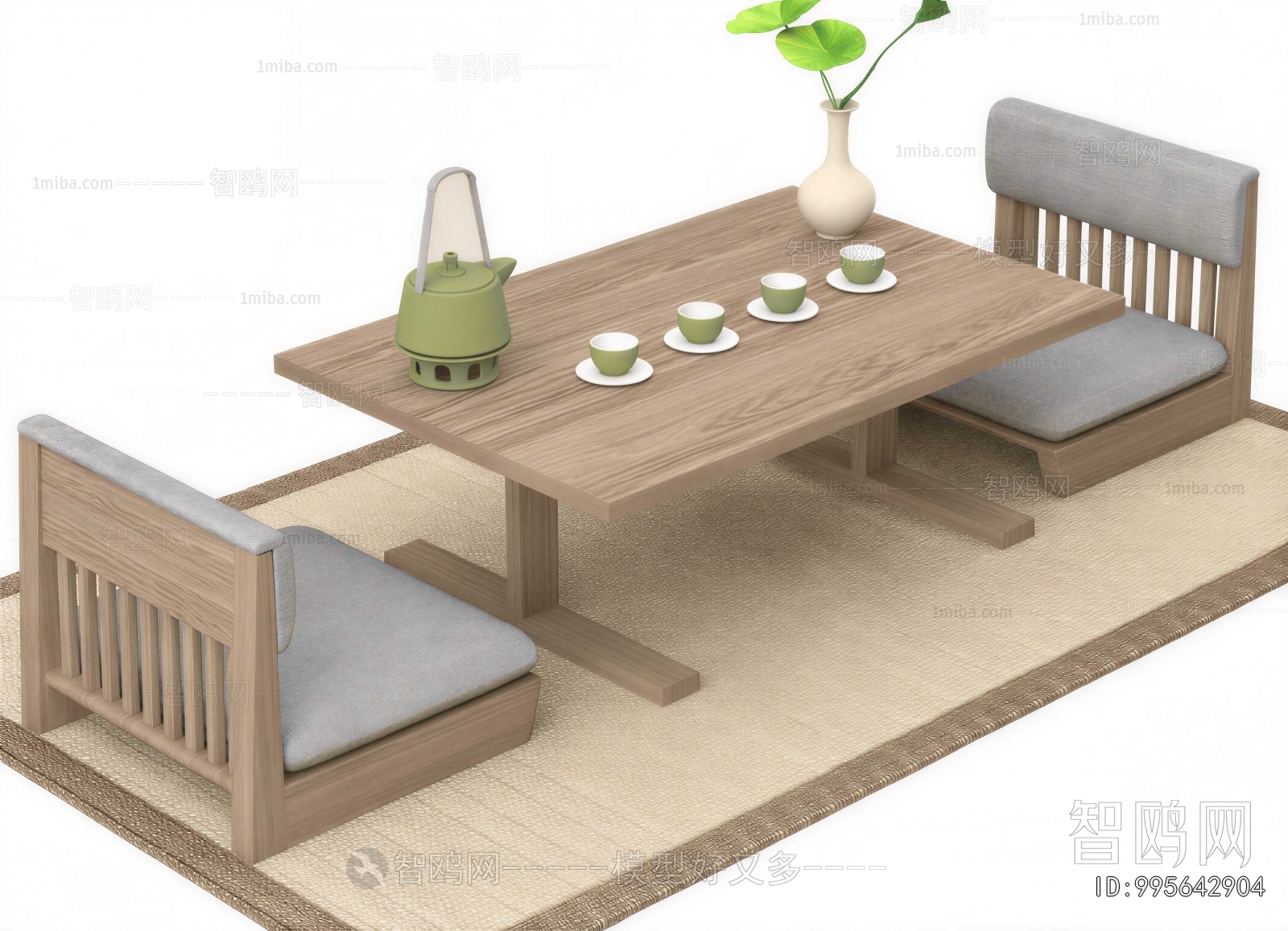 Japanese Style Tea Tables And Chairs