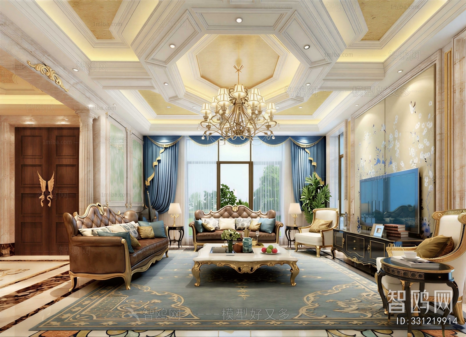 European Style A Living Room