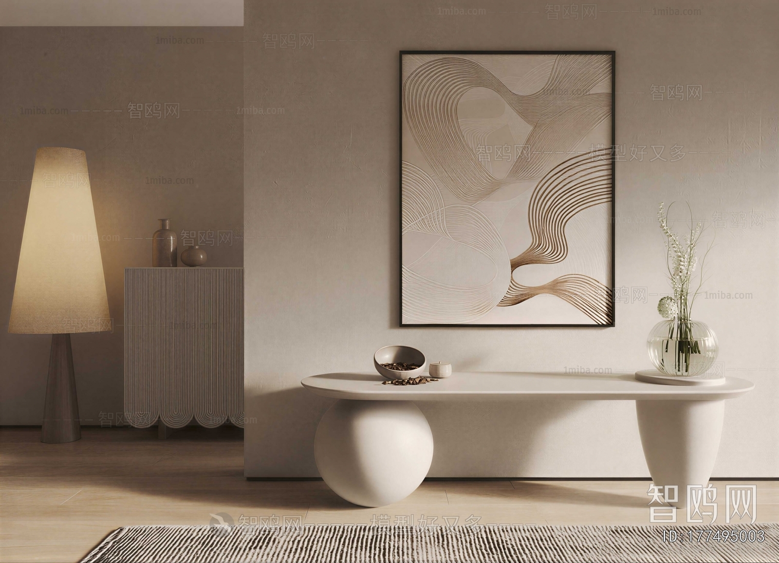 Wabi-sabi Style Painting