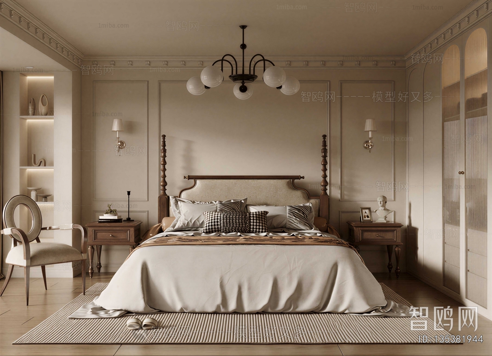 French Style Bedroom