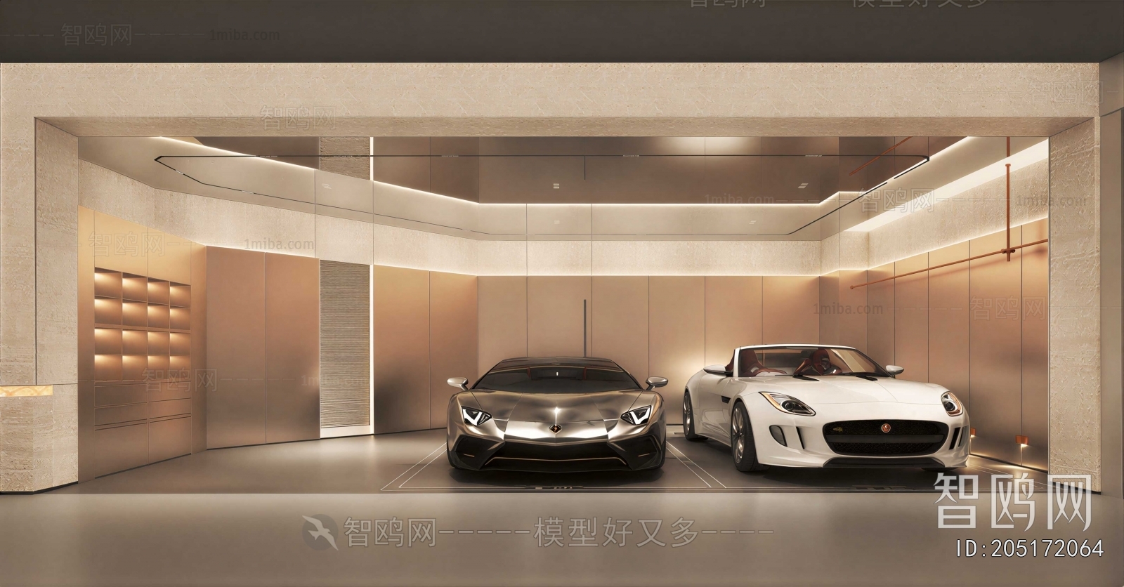 Modern Underground Garage