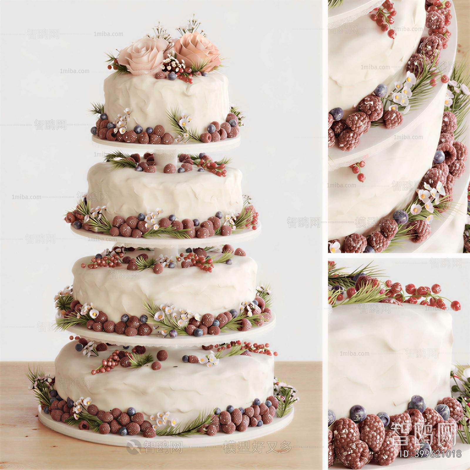 Modern Bread Cake