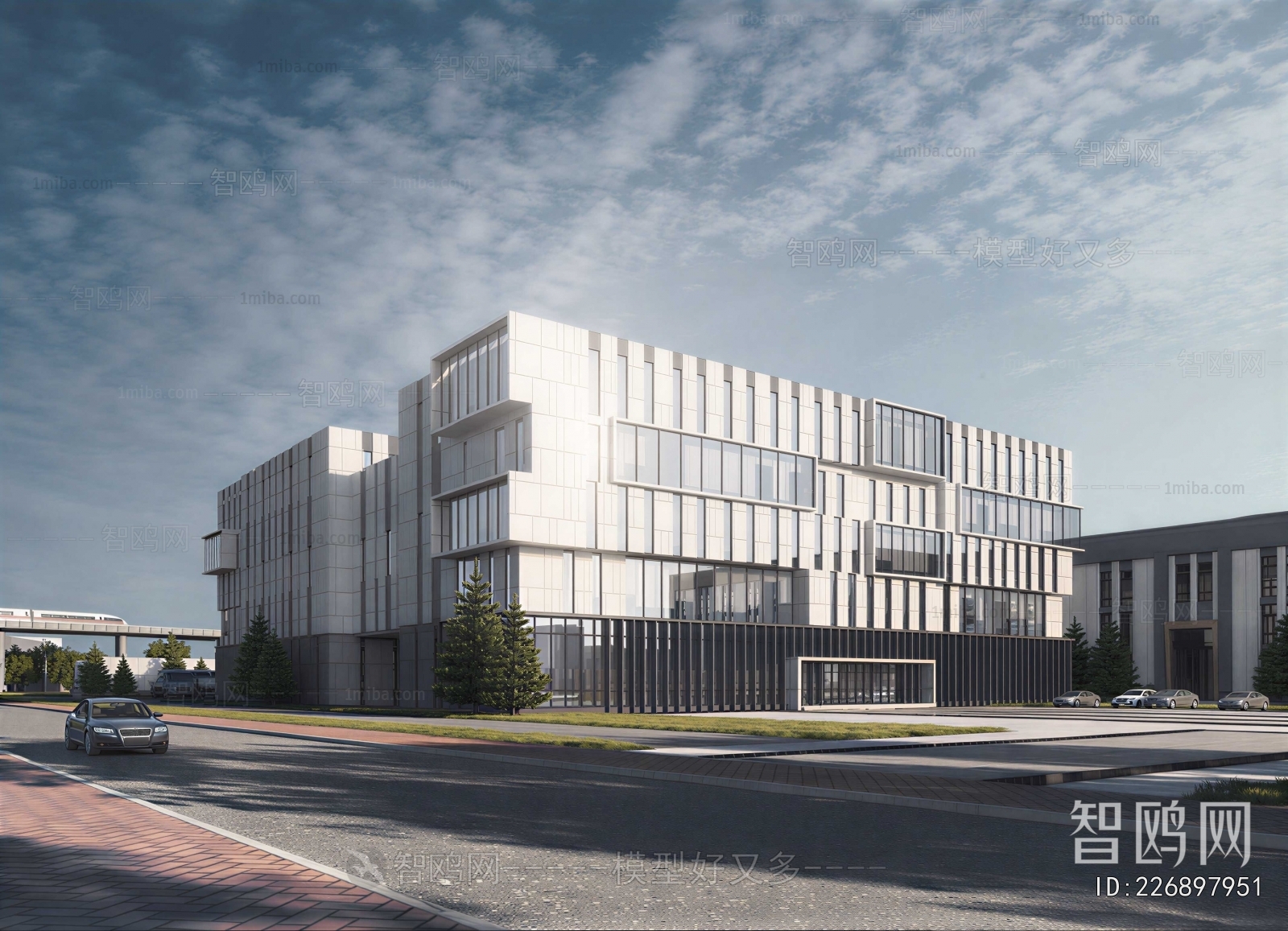 Modern Appearance Of Commercial Building