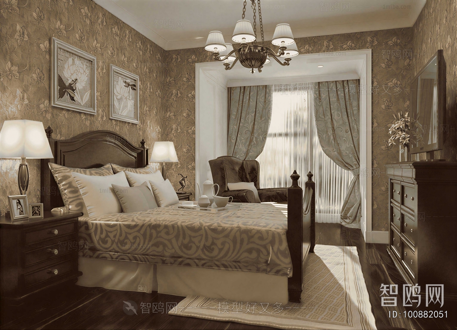 European Style Bedroom