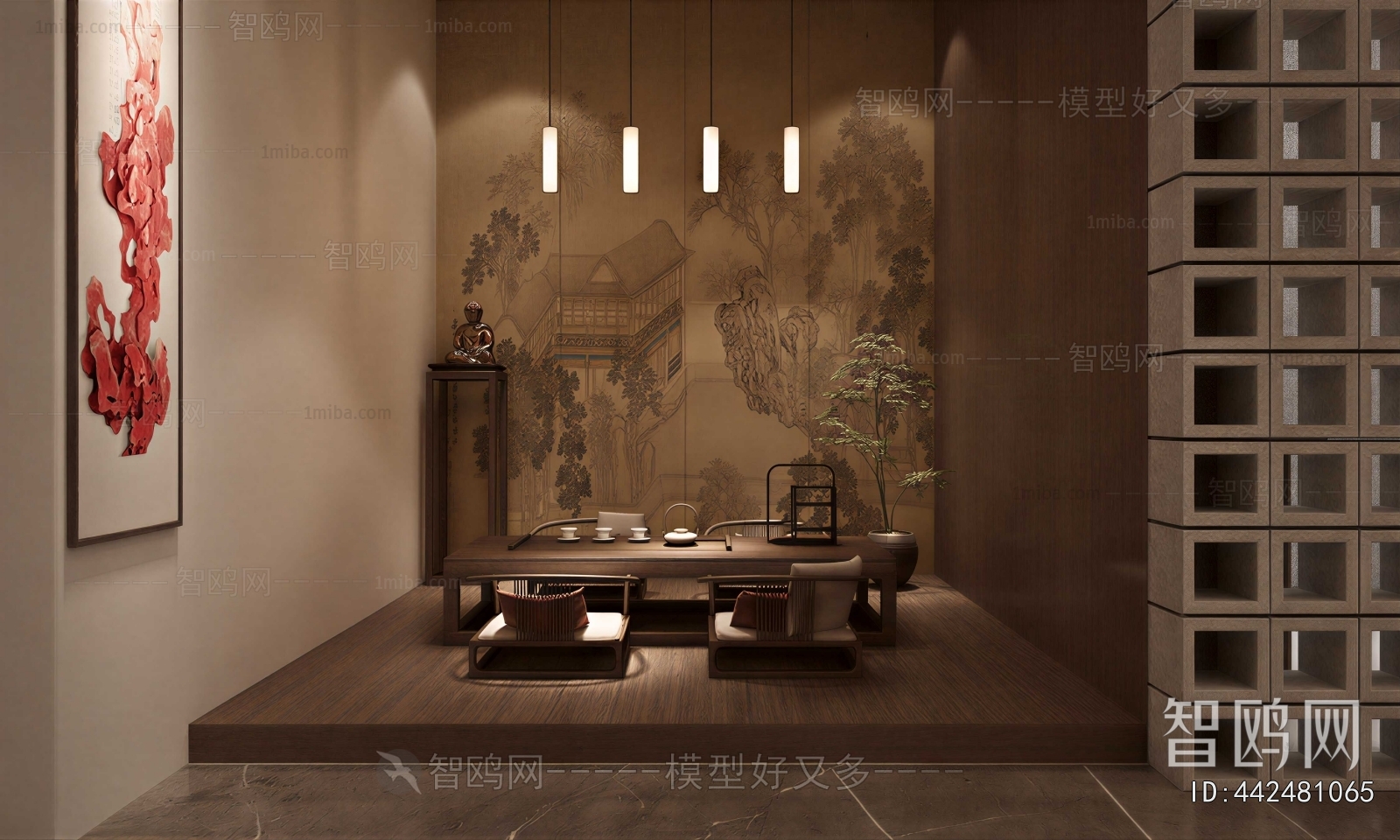 New Chinese Style Tea House