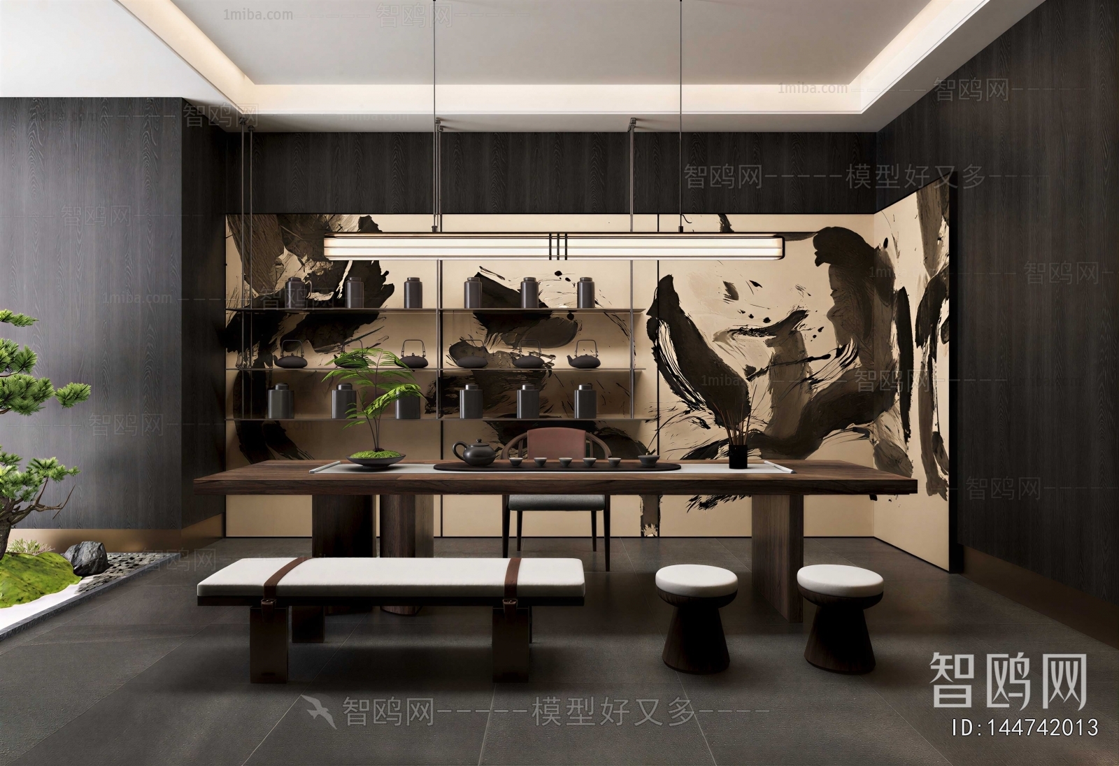 New Chinese Style Tea House