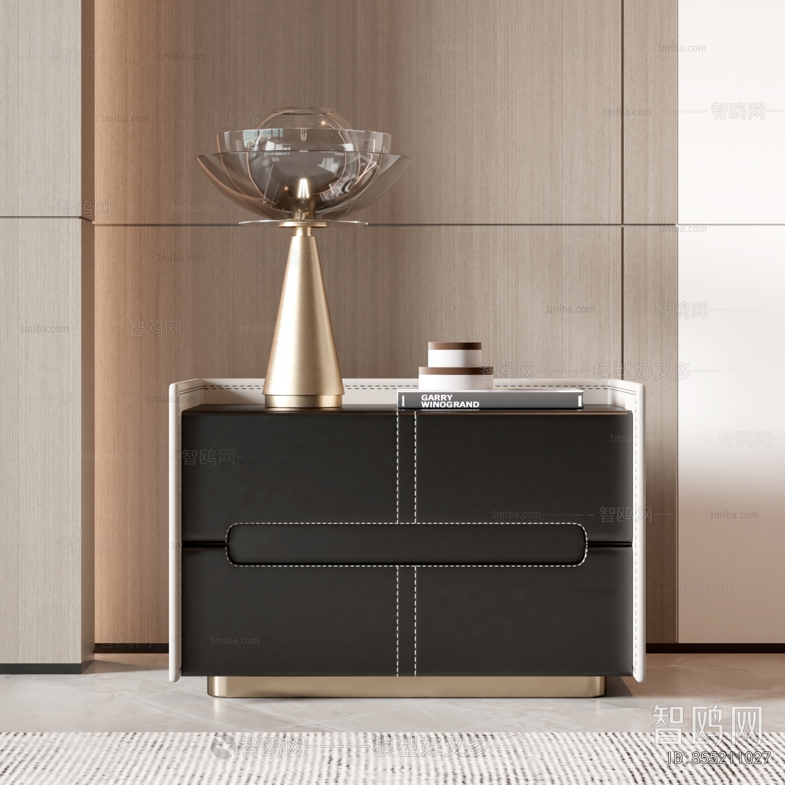 Modern Bedside Cupboard