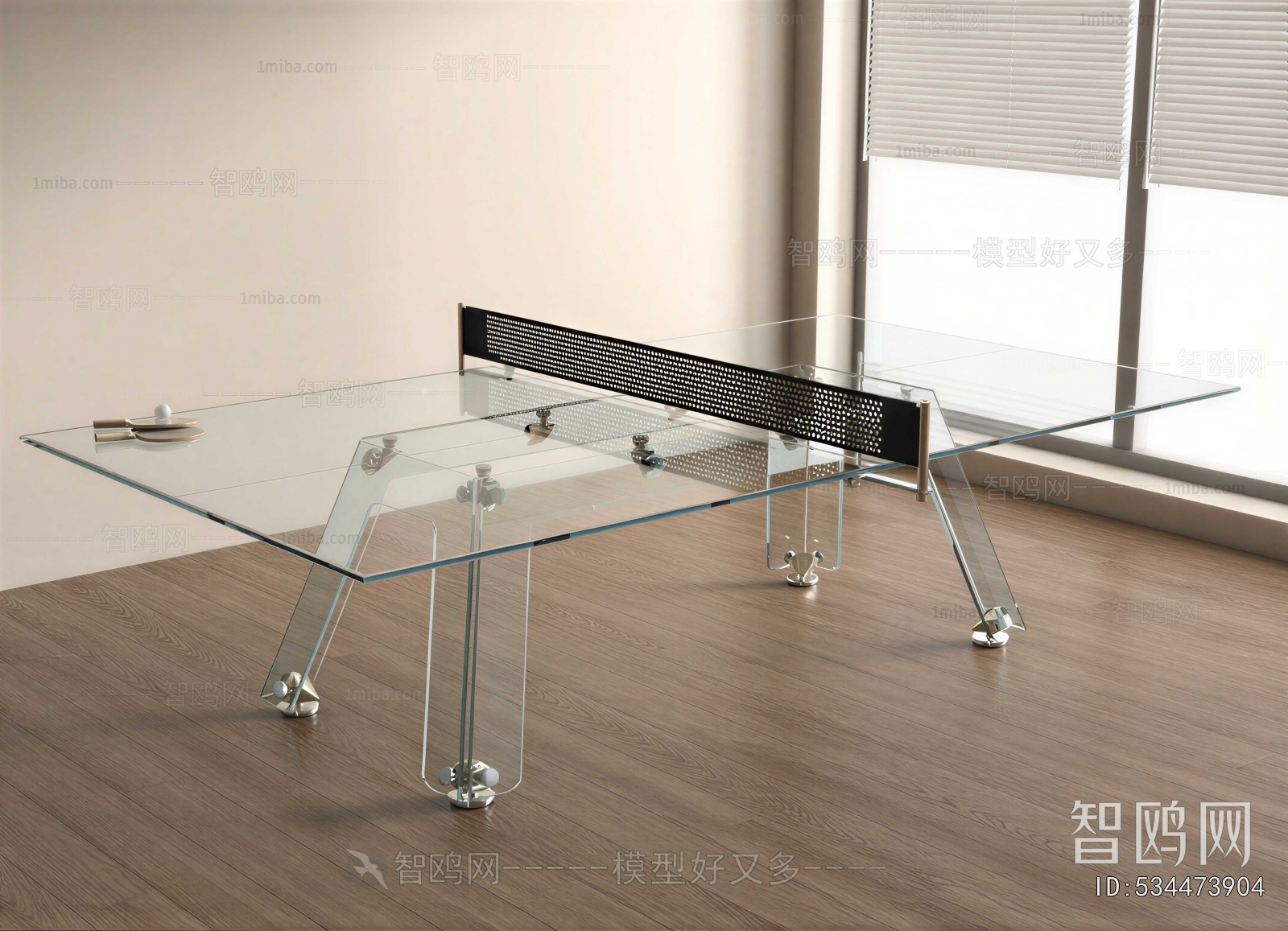 Modern Table-tennis Table