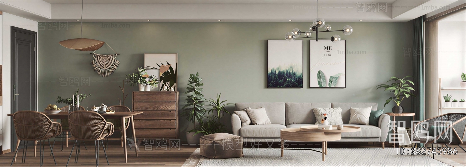Nordic Style A Living Room