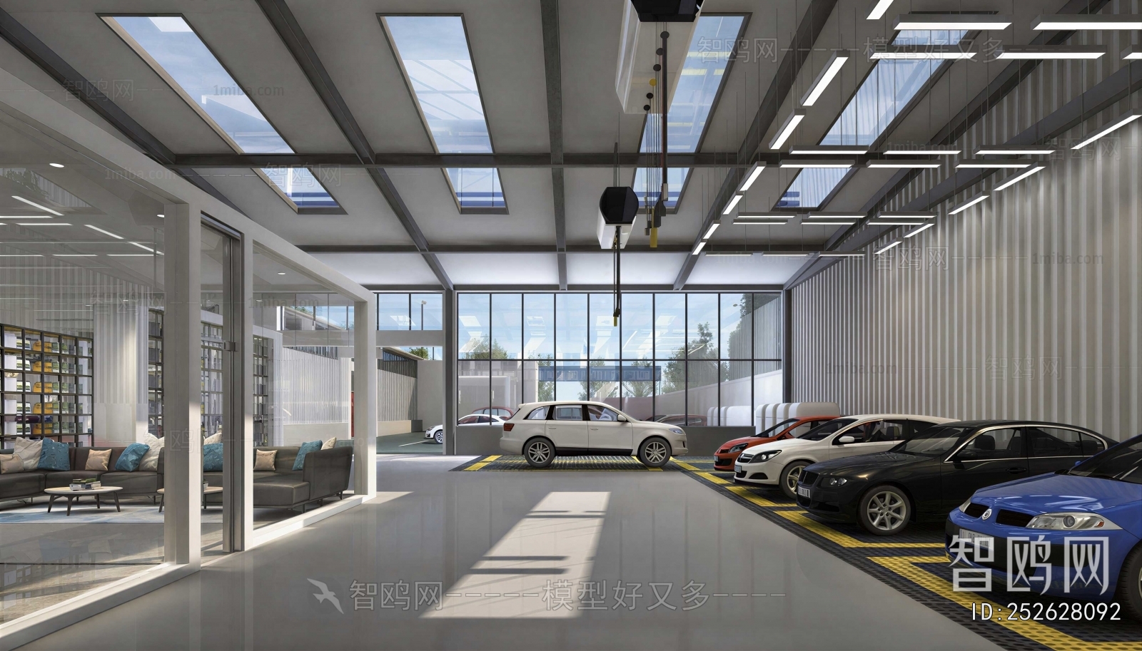 Modern Automobile 4S Shop