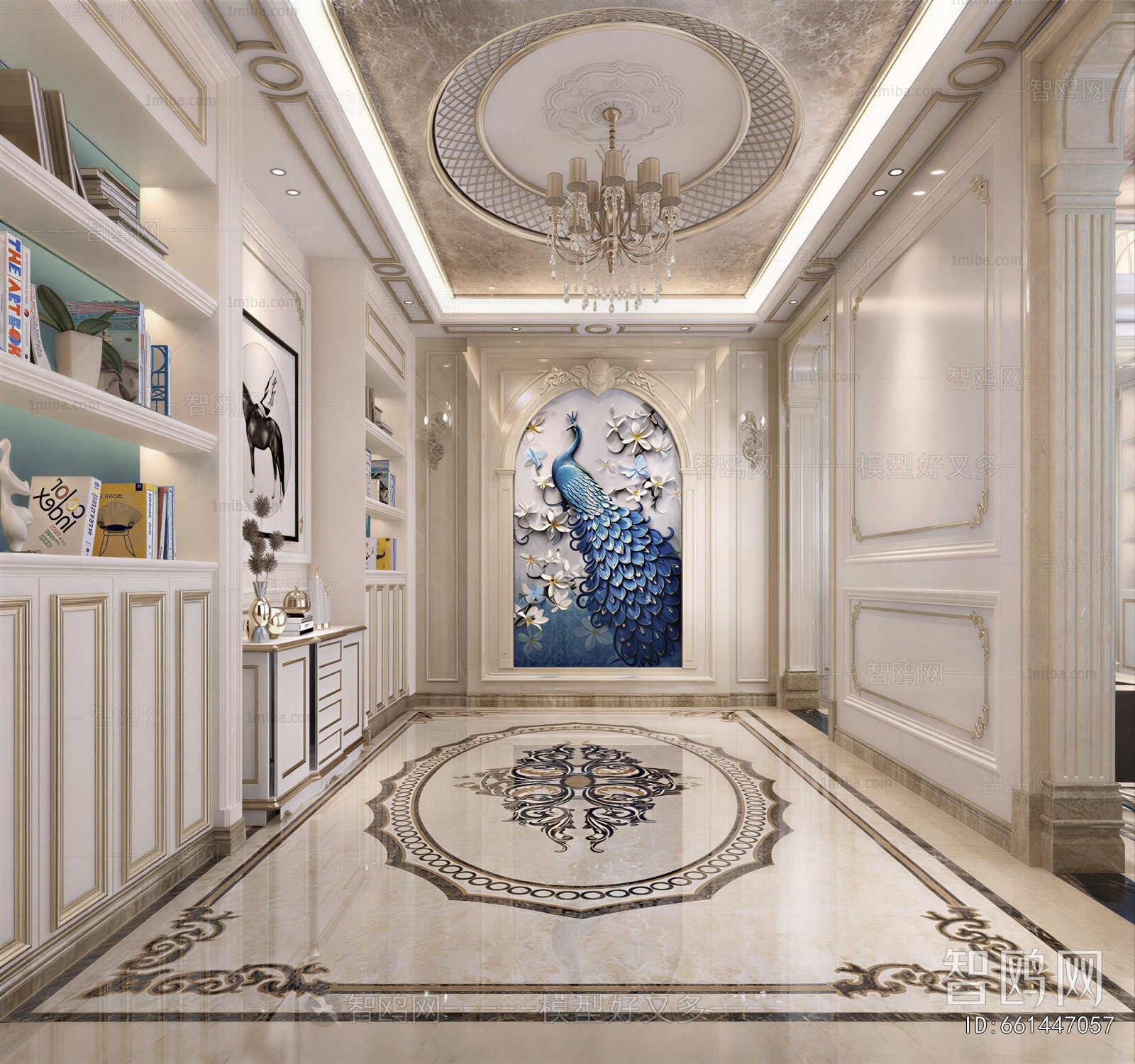 European Style Hallway