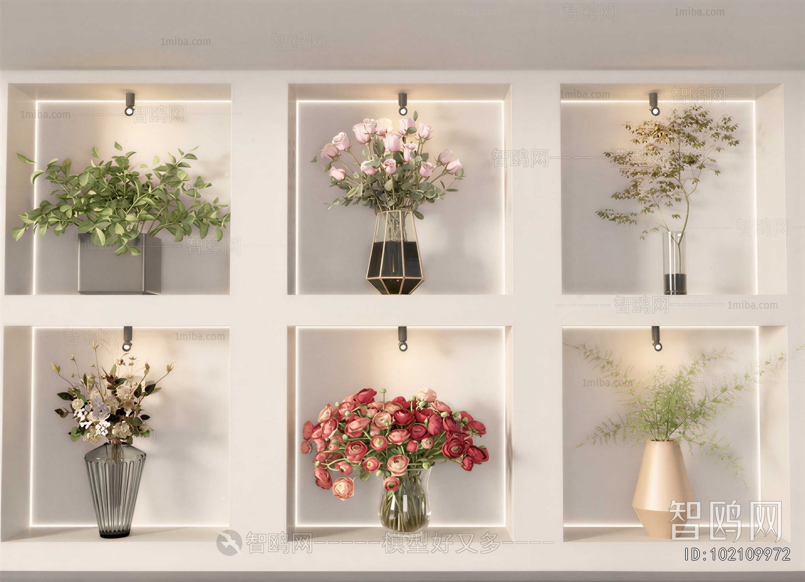 Modern Flower Arrangement