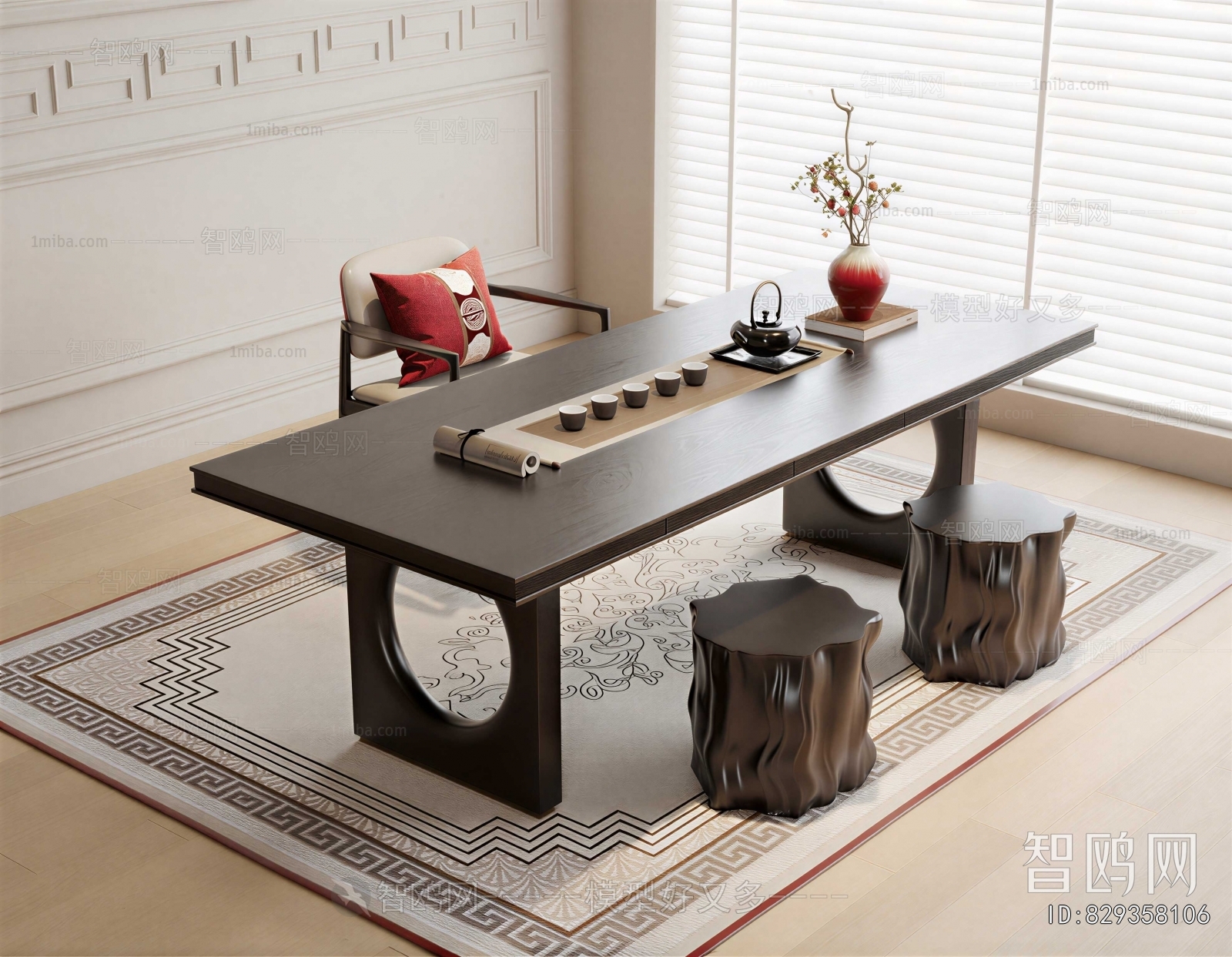 New Chinese Style Tea Tables And Chairs