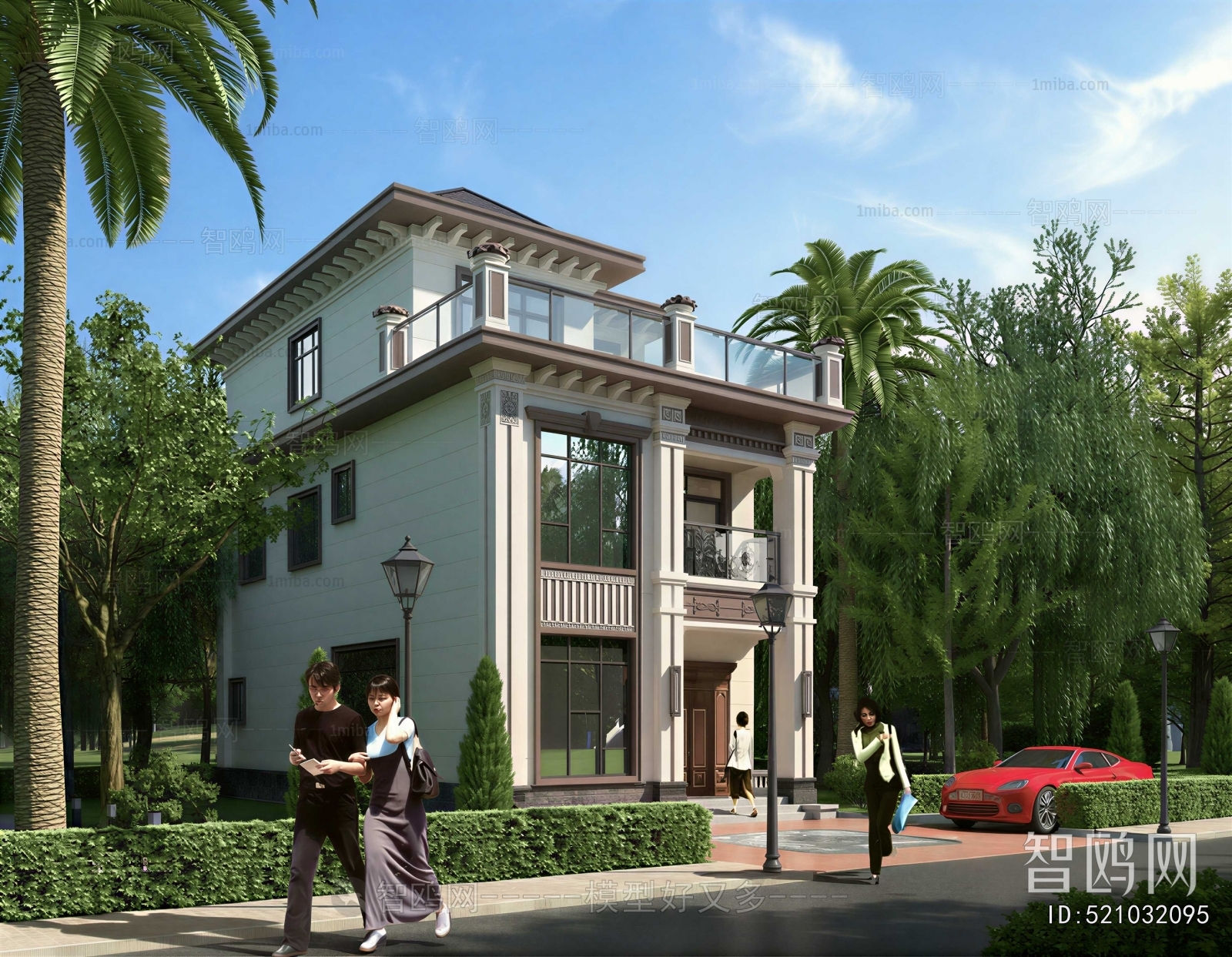 New Chinese Style Detached Villa