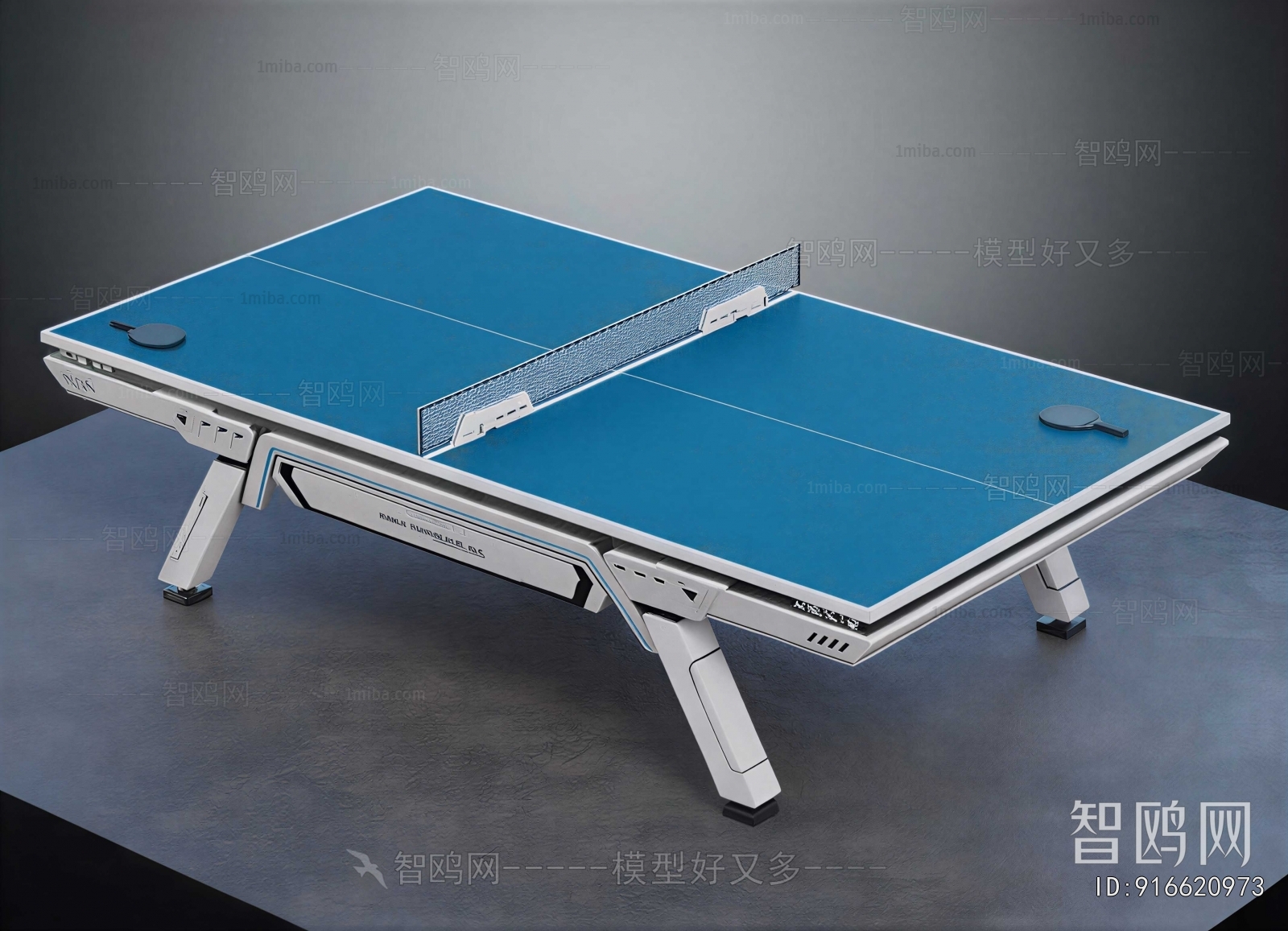 Modern Table-tennis Table