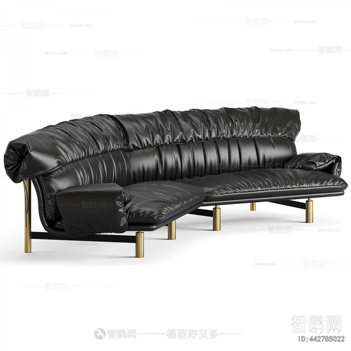 Modern Curved Sofa