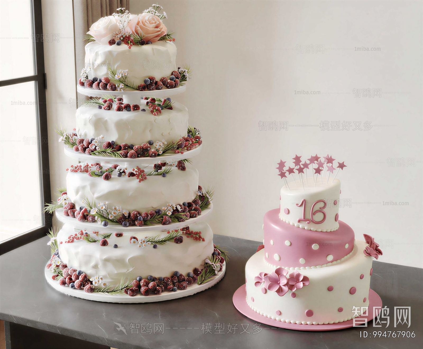 Modern Bread Cake