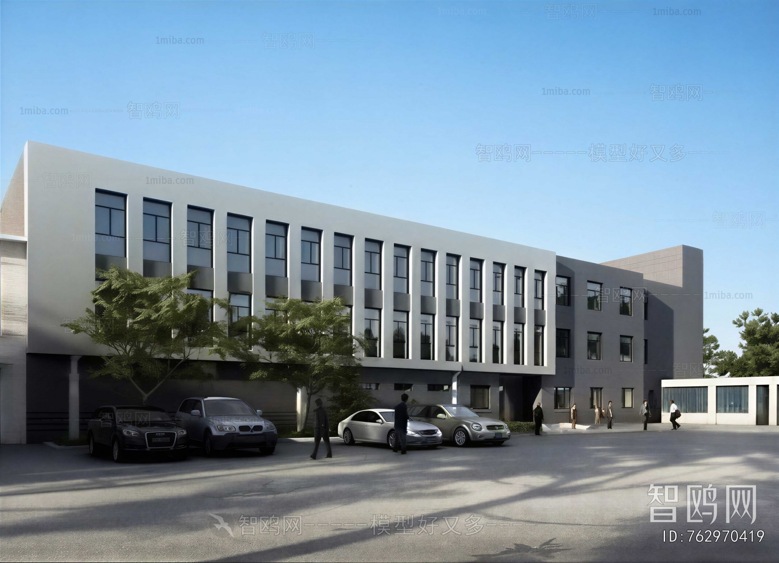 Modern Appearance Of Commercial Building