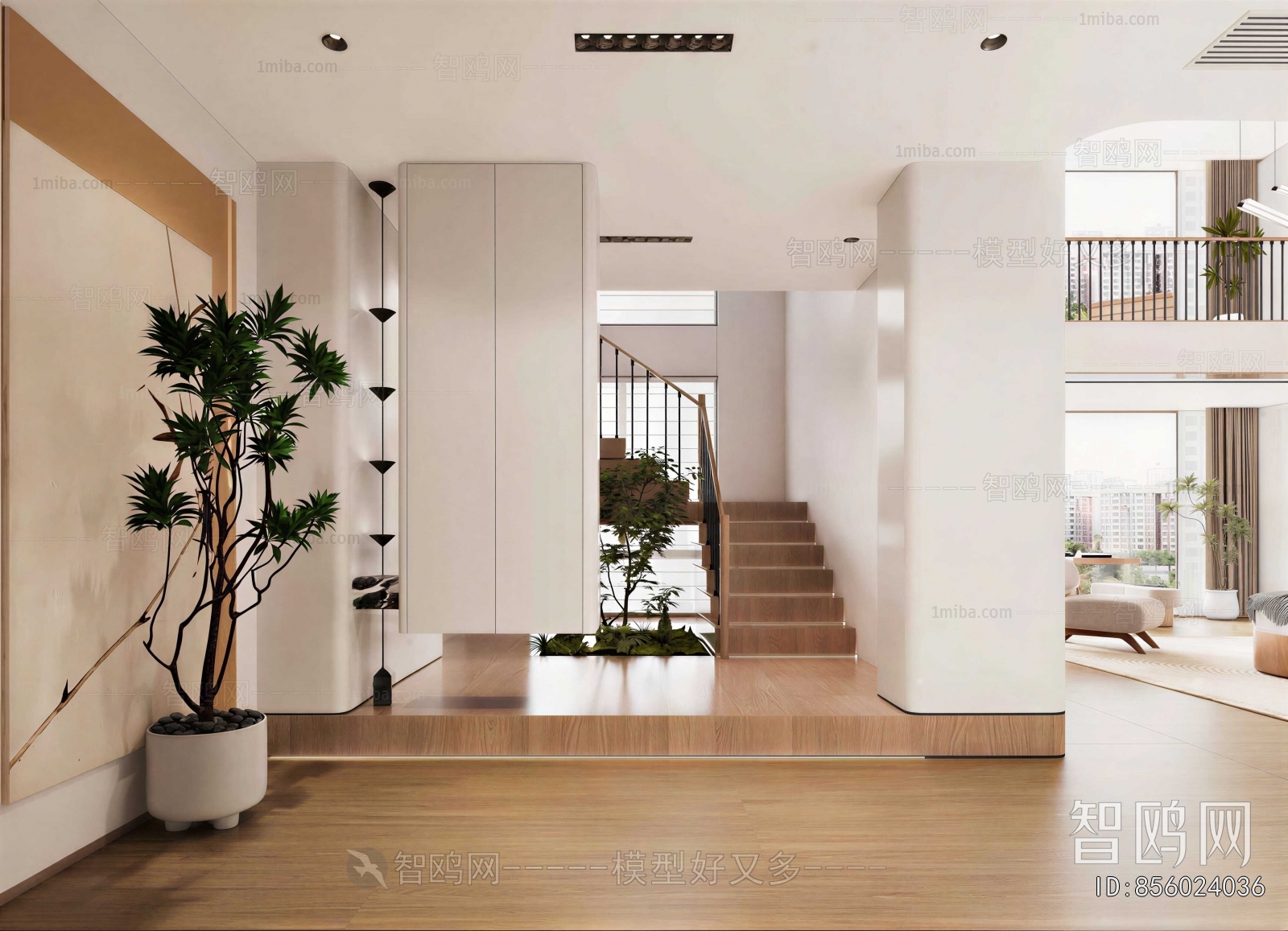 Modern Hallway