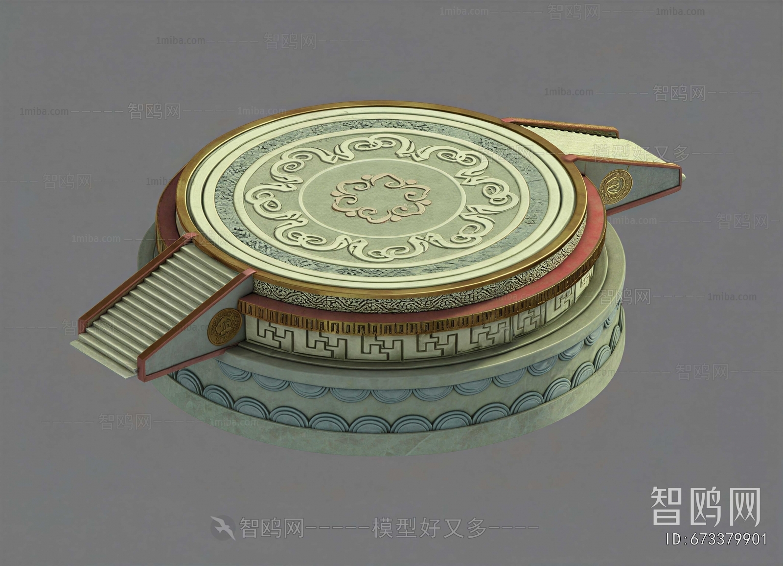 Chinese Style Building Component