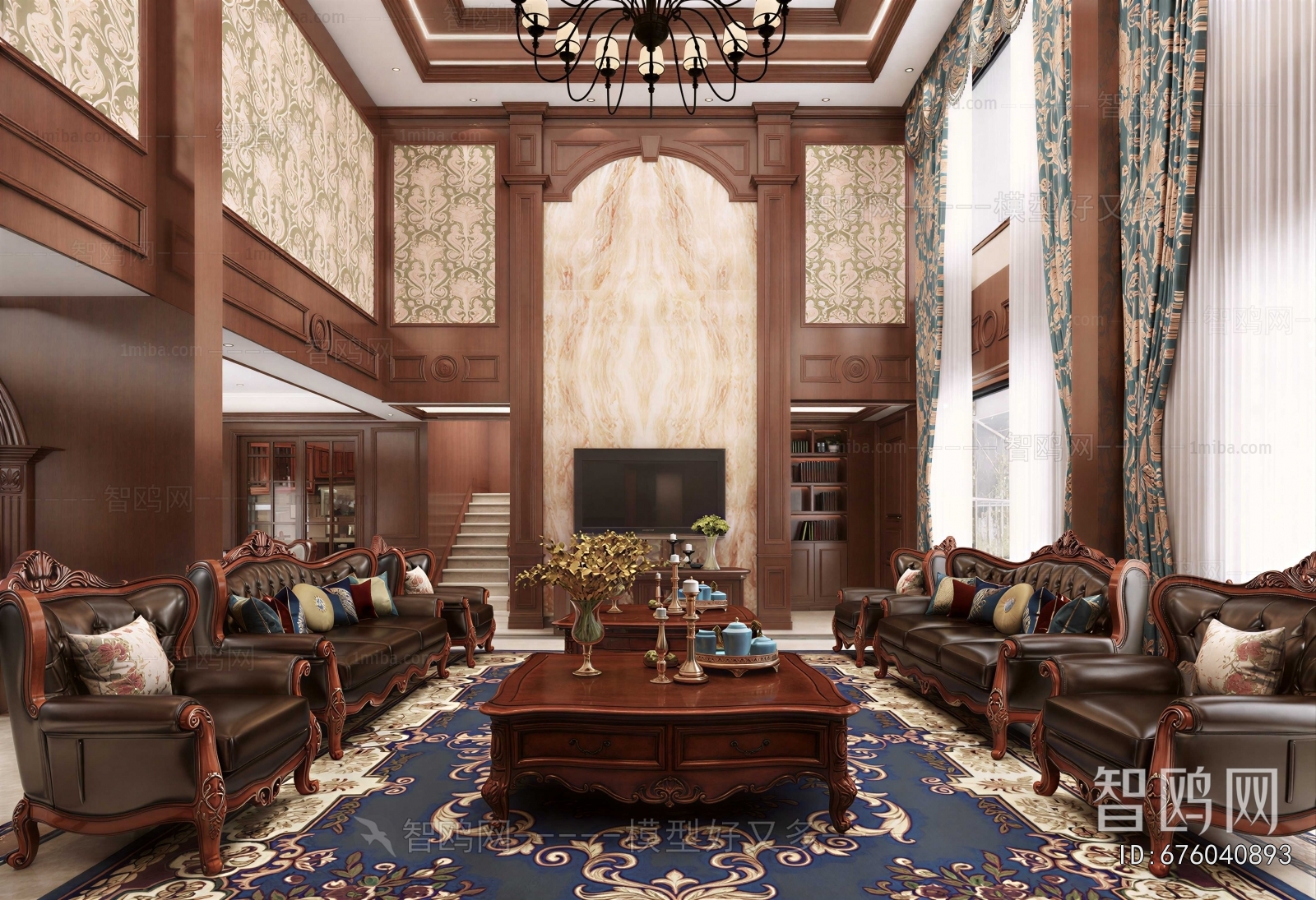 European Style A Living Room
