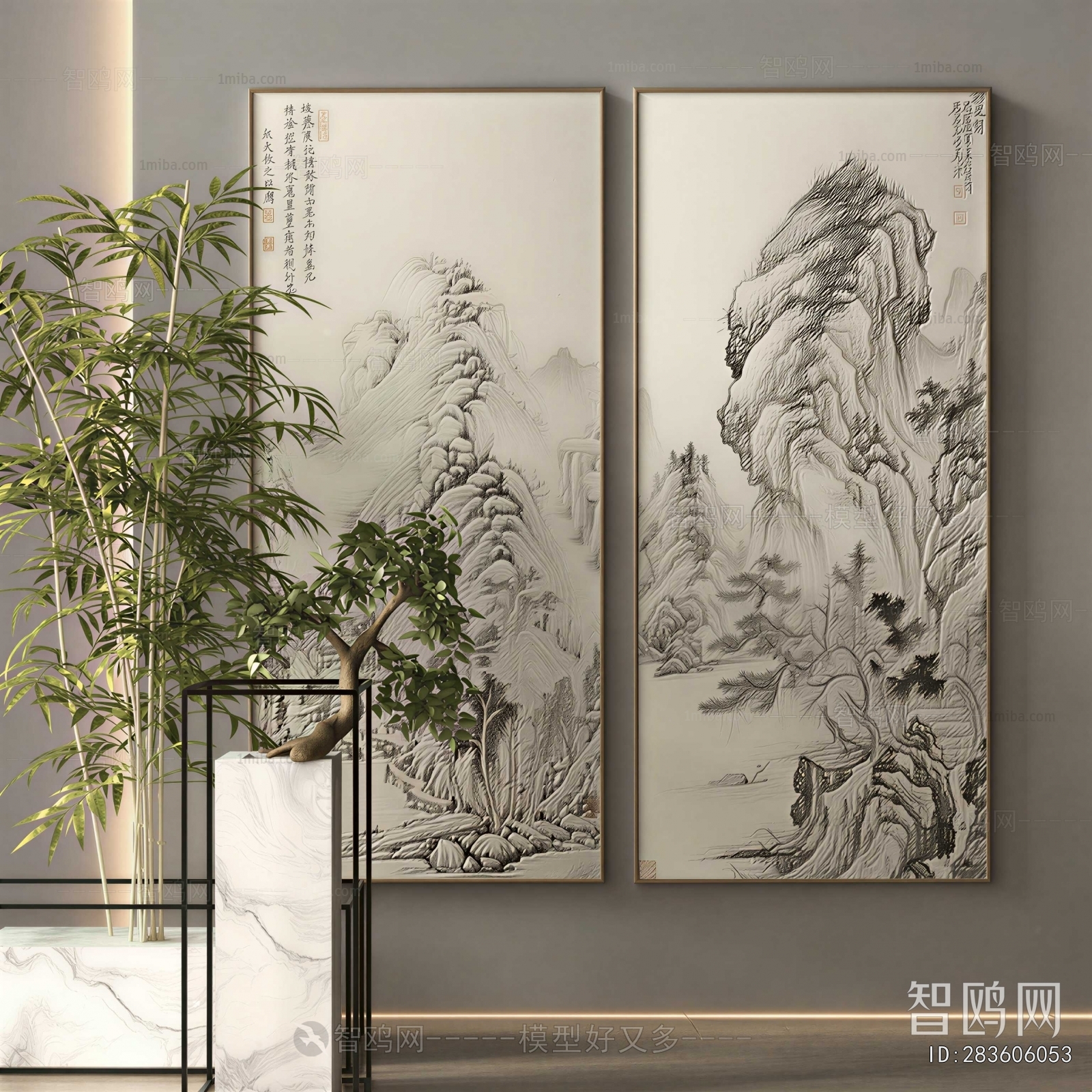 New Chinese Style Painting
