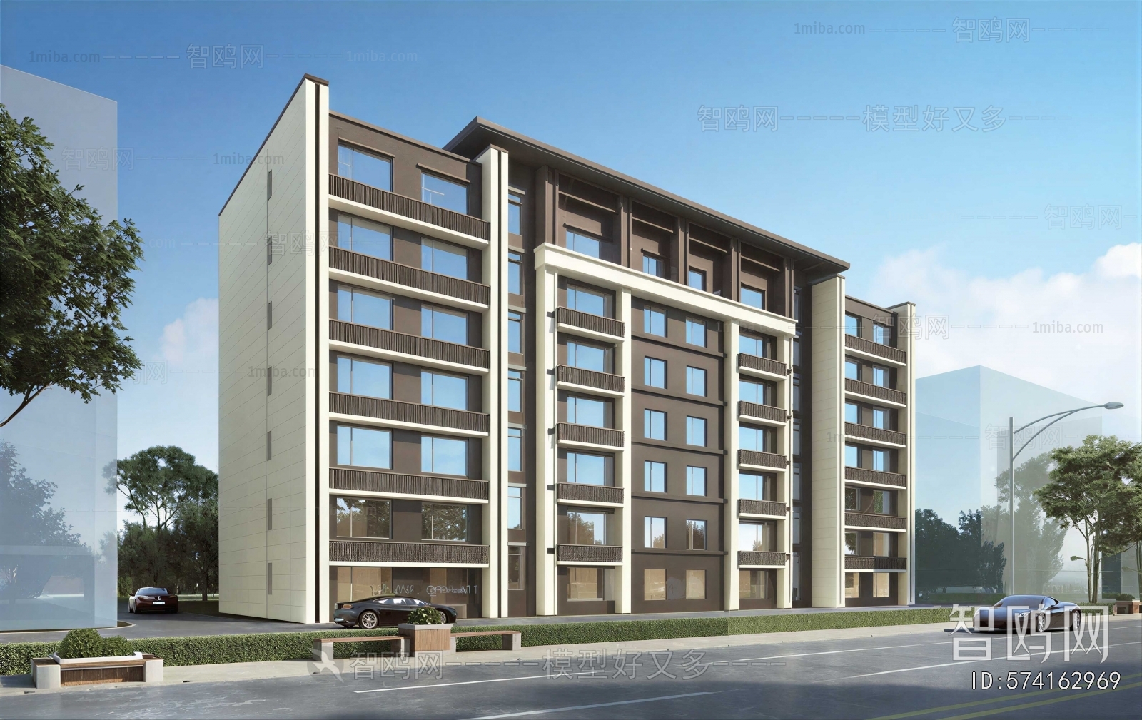 Modern Appearance Of Commercial Building