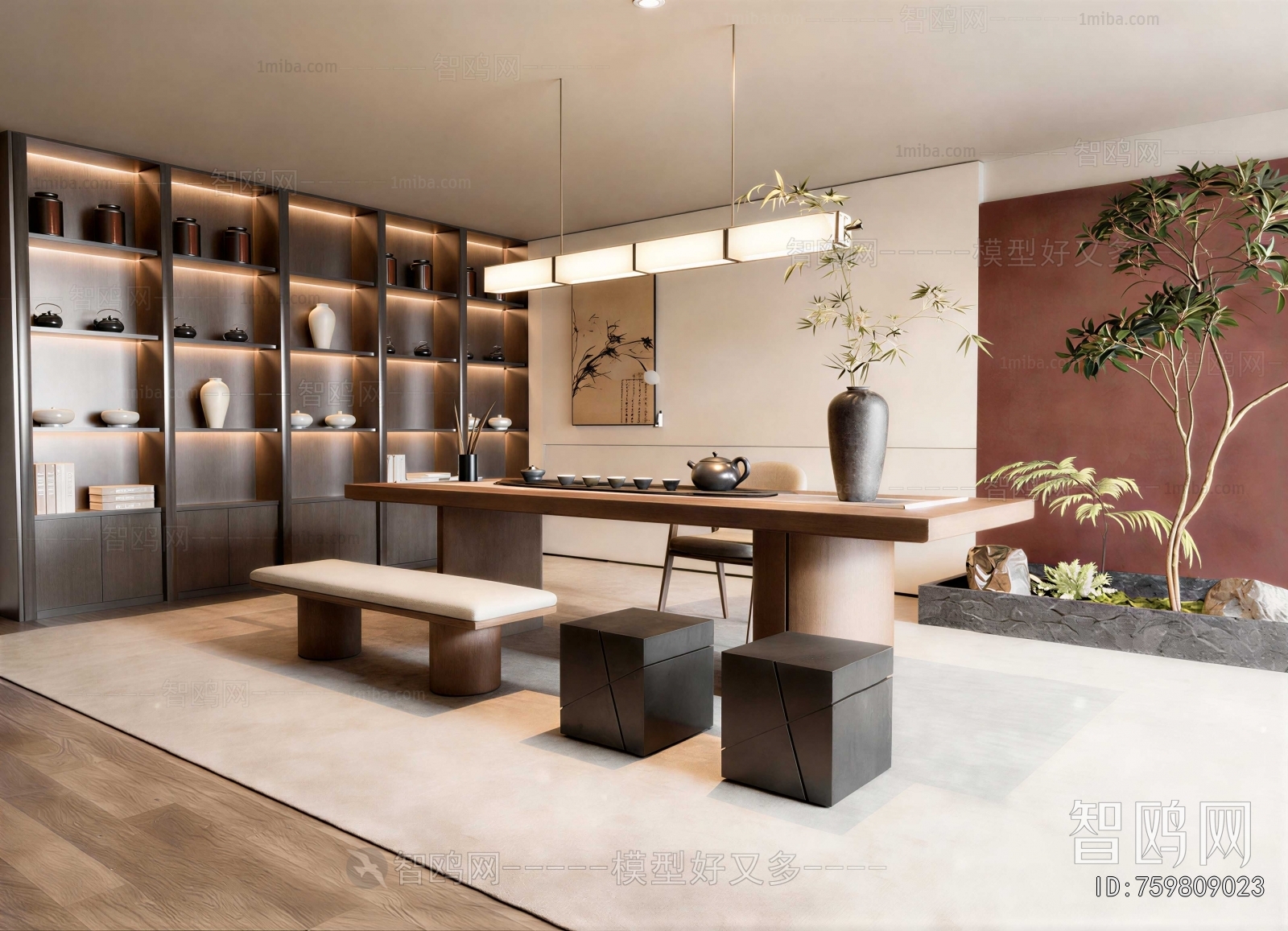 New Chinese Style Tea House