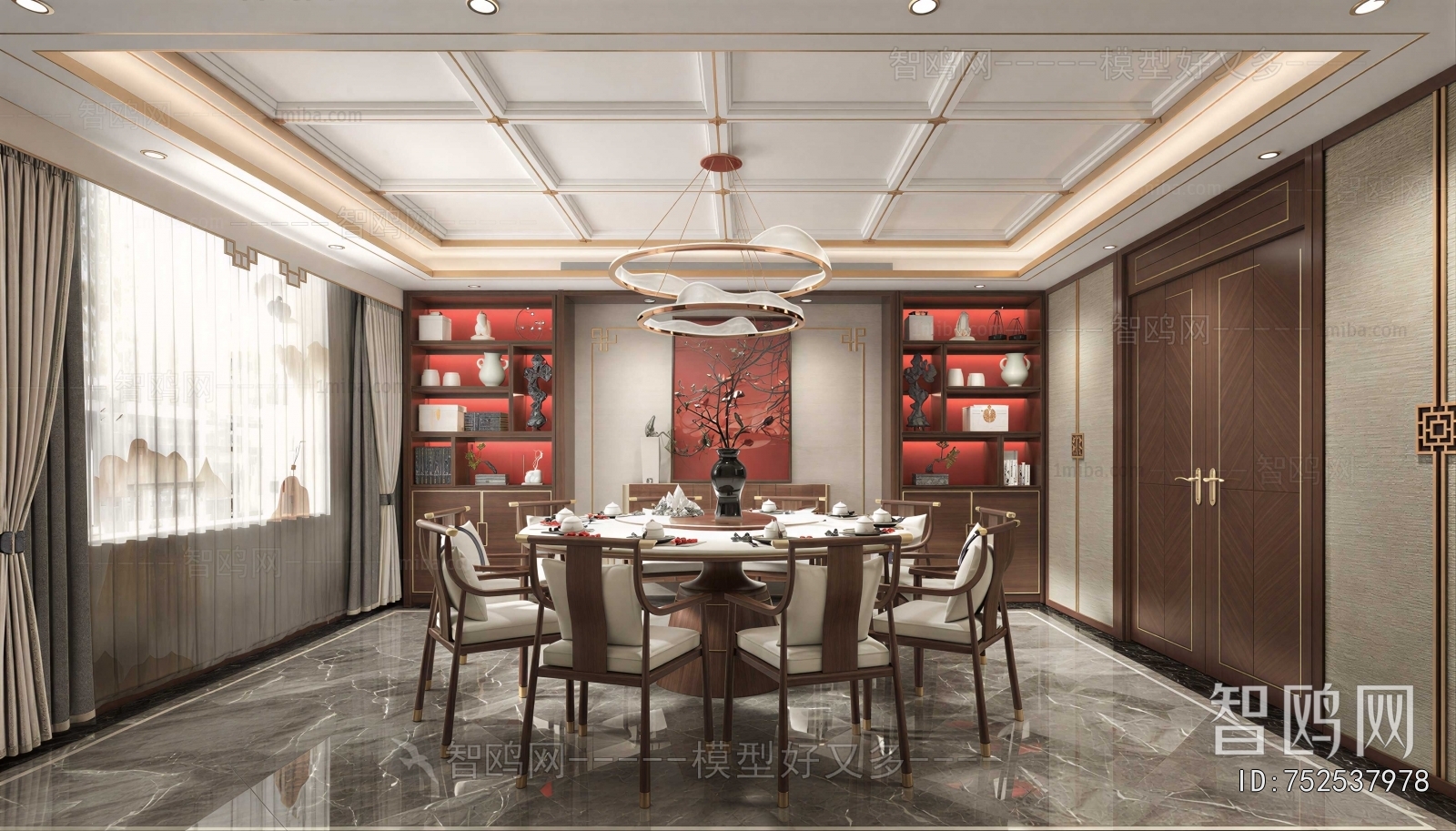 New Chinese Style Restaurant Box