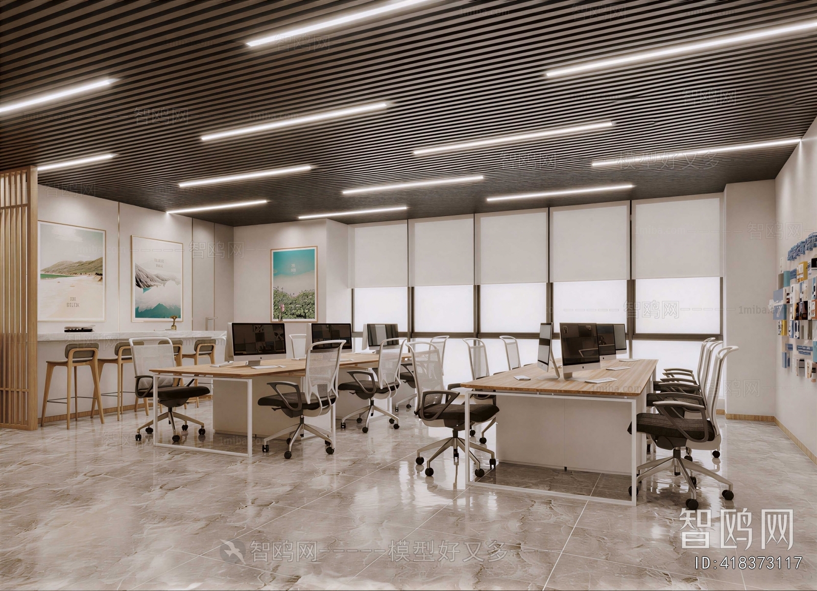Modern Staff Area
