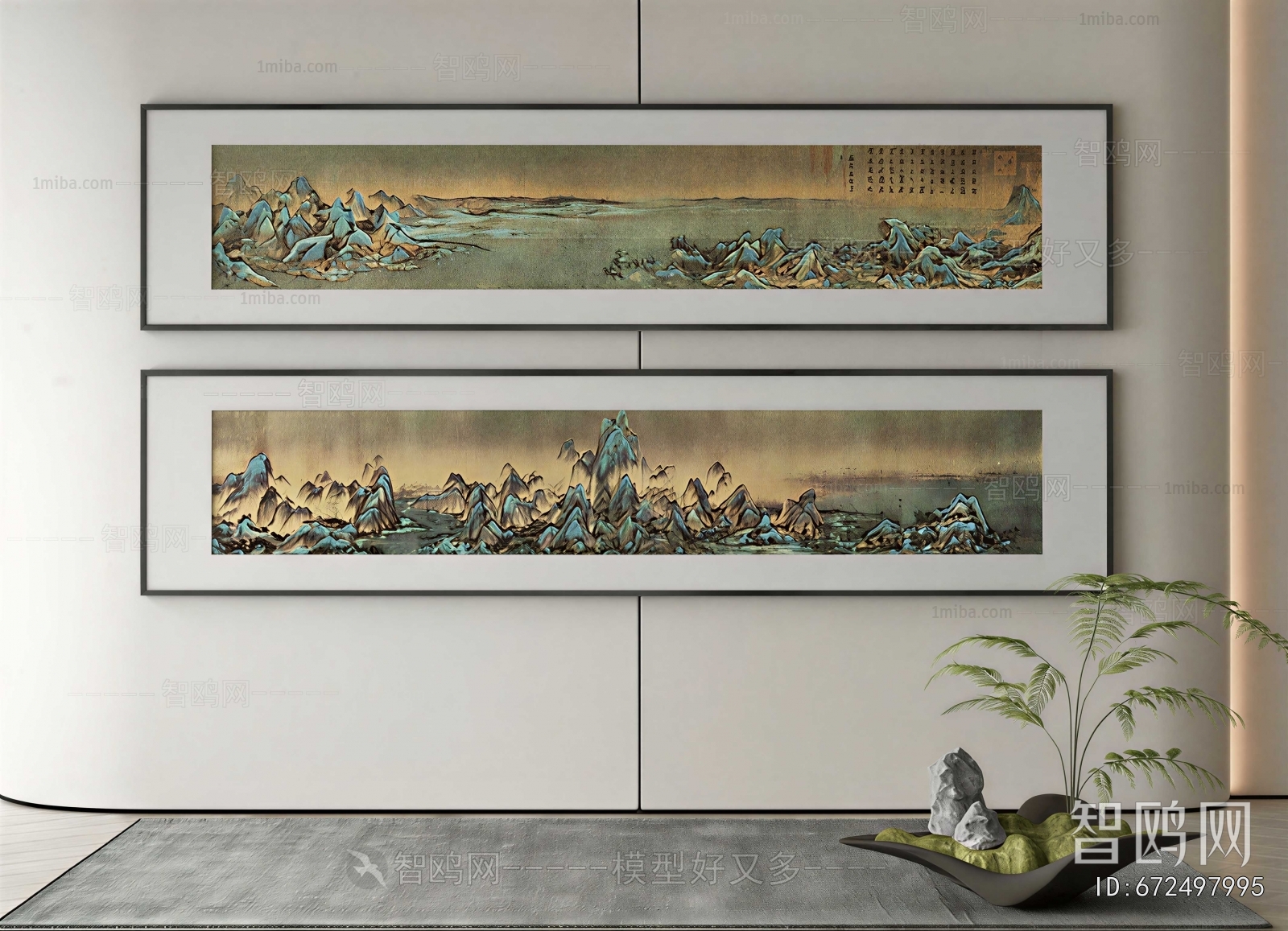 New Chinese Style Painting