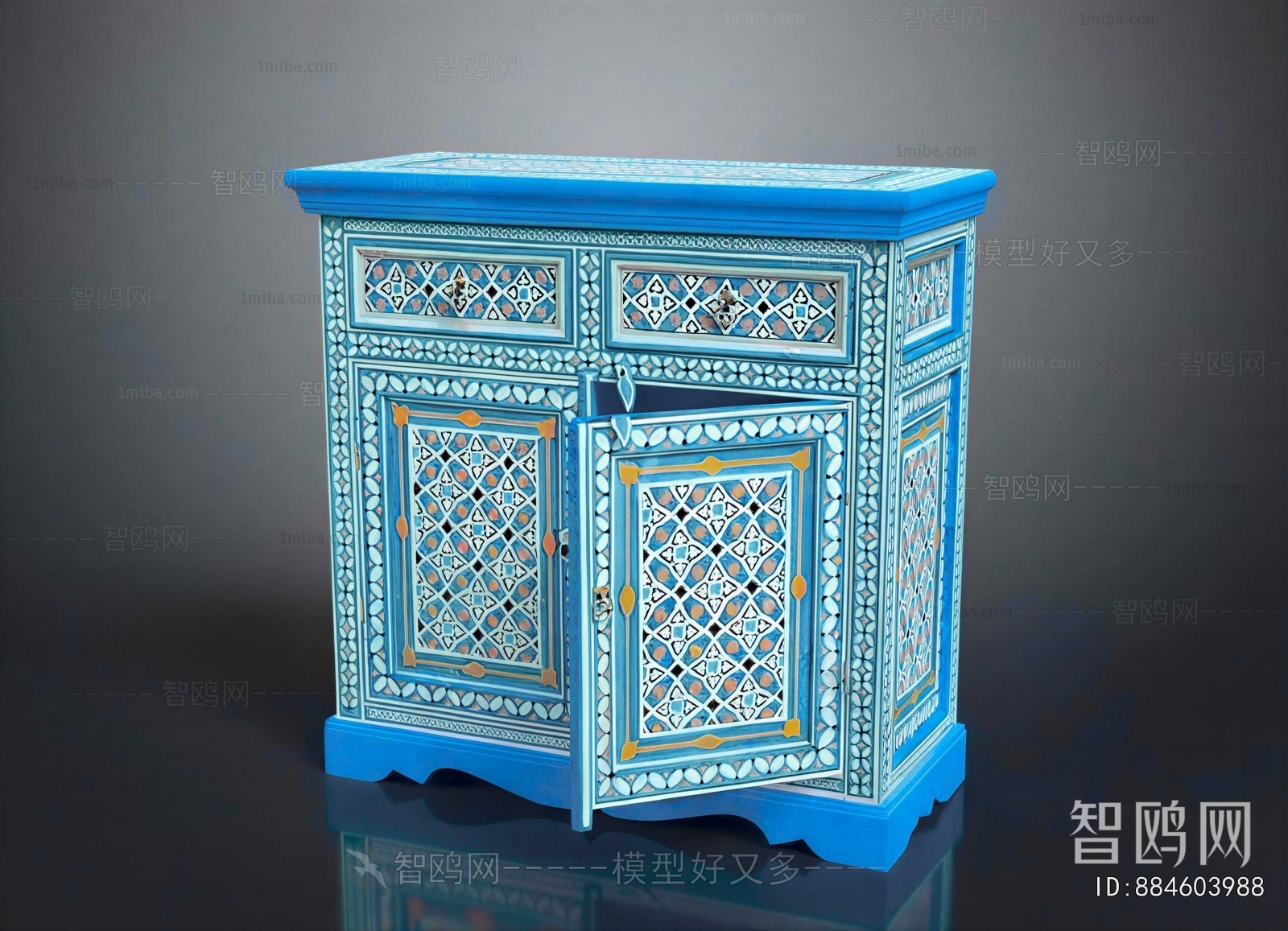 European Style Side Cabinet