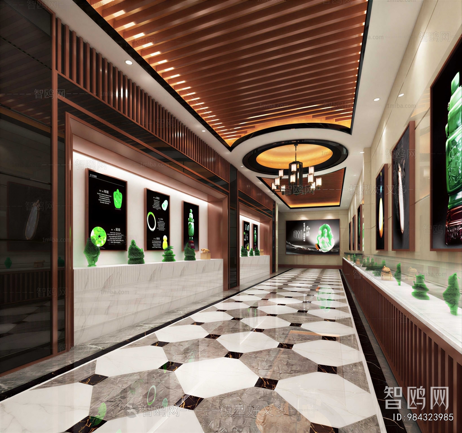 New Chinese Style Exhibition Hall
