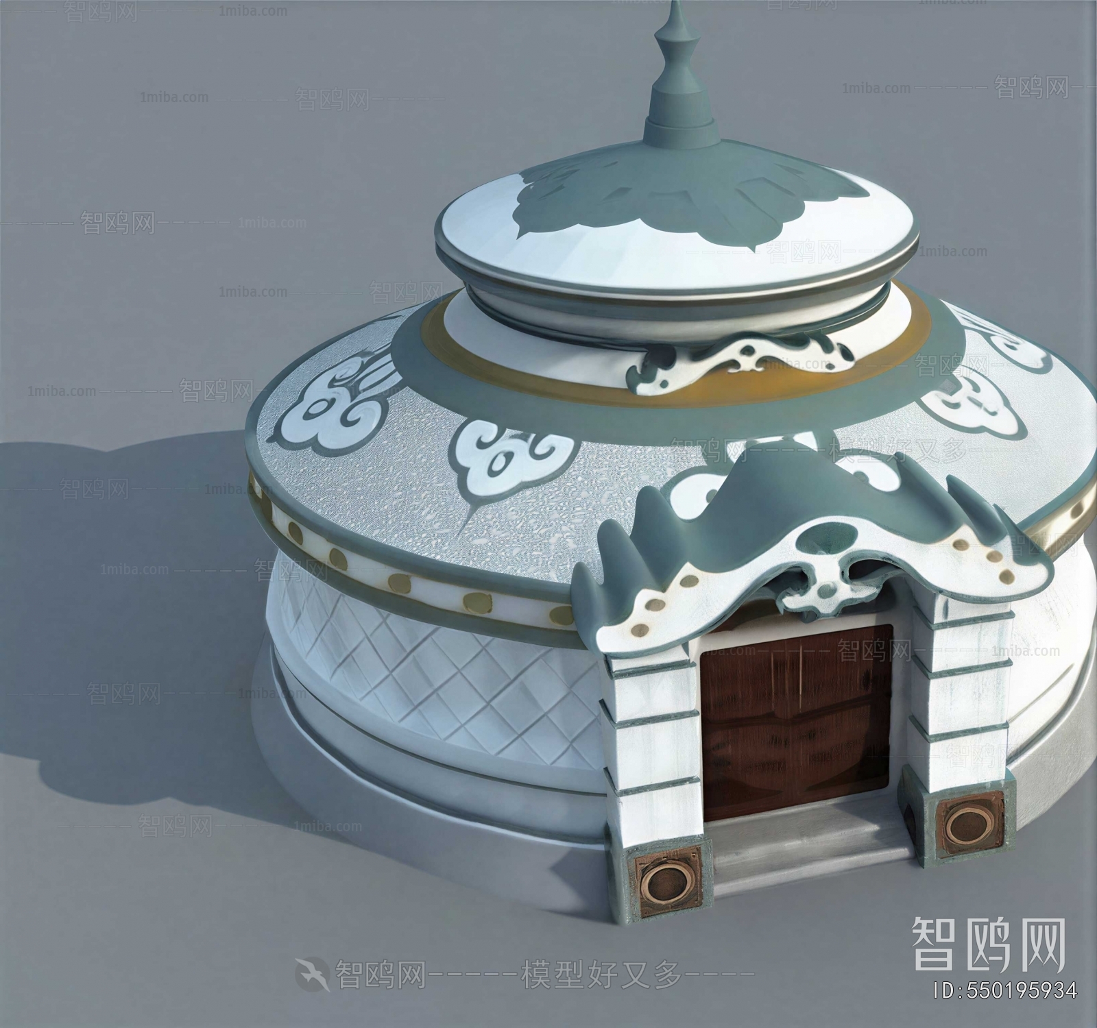 New Chinese Style Building Appearance