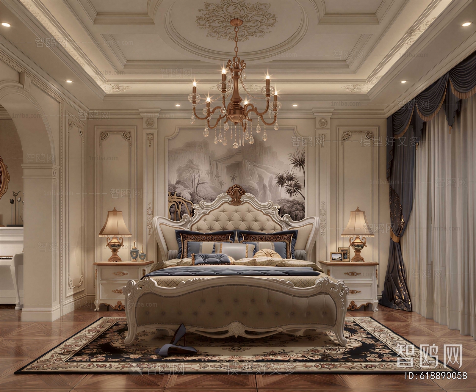 European Style Bedroom