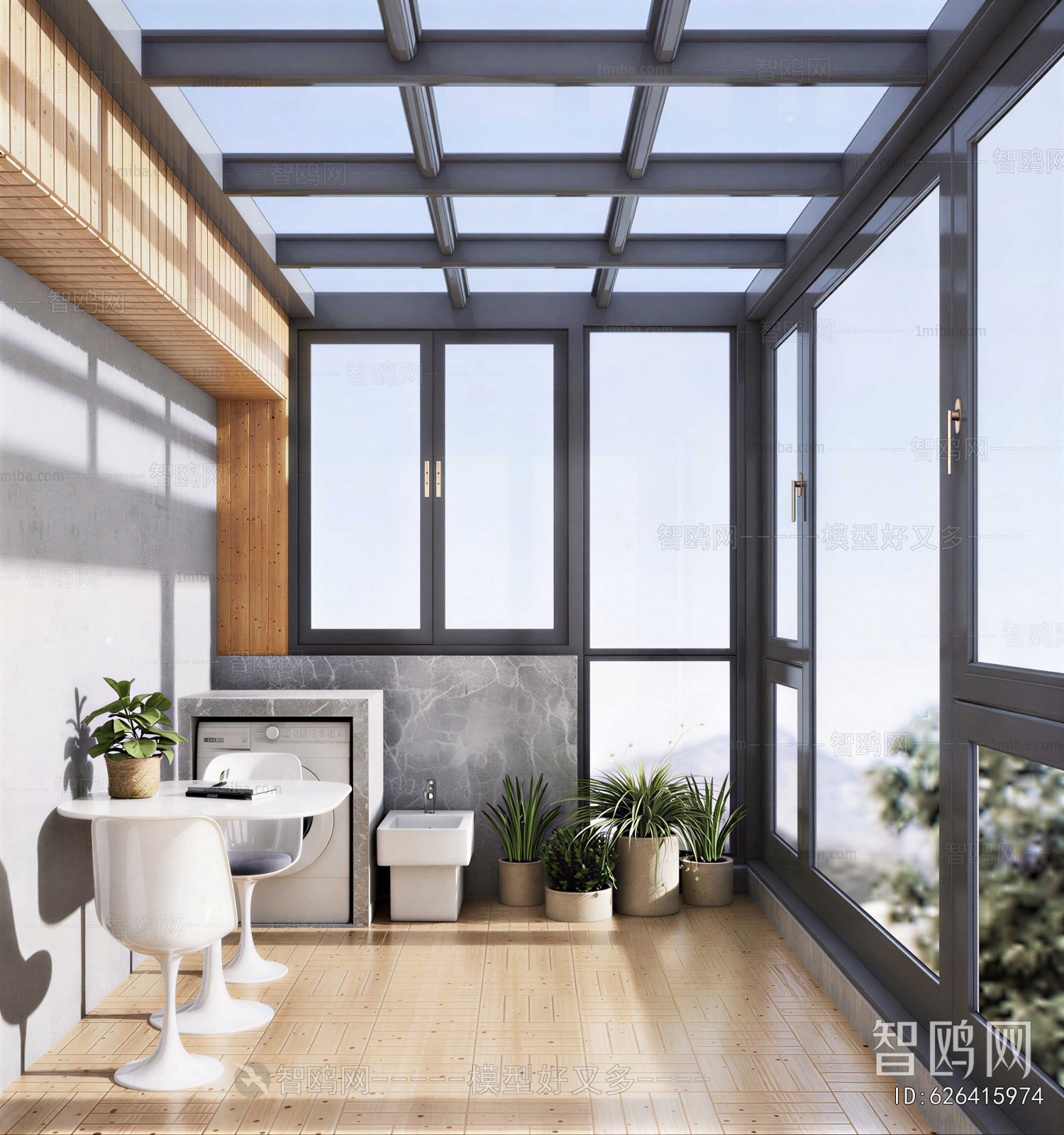 Modern Balcony
