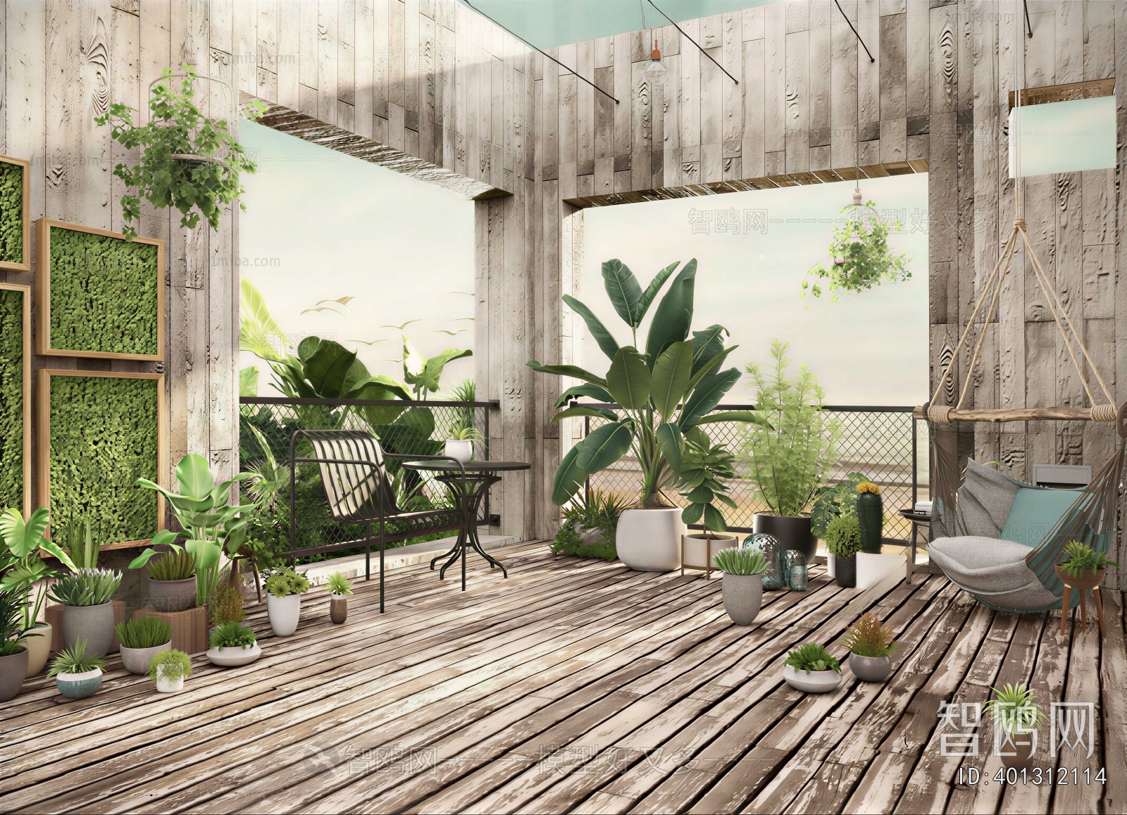 Modern Leisure Balcony