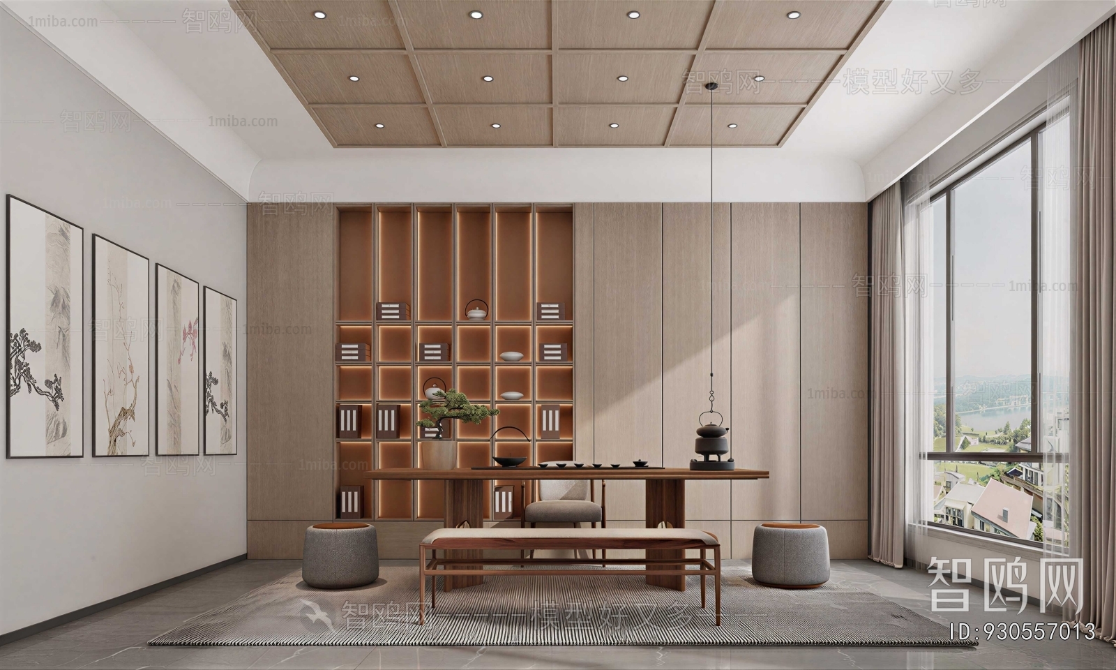 New Chinese Style Tea House