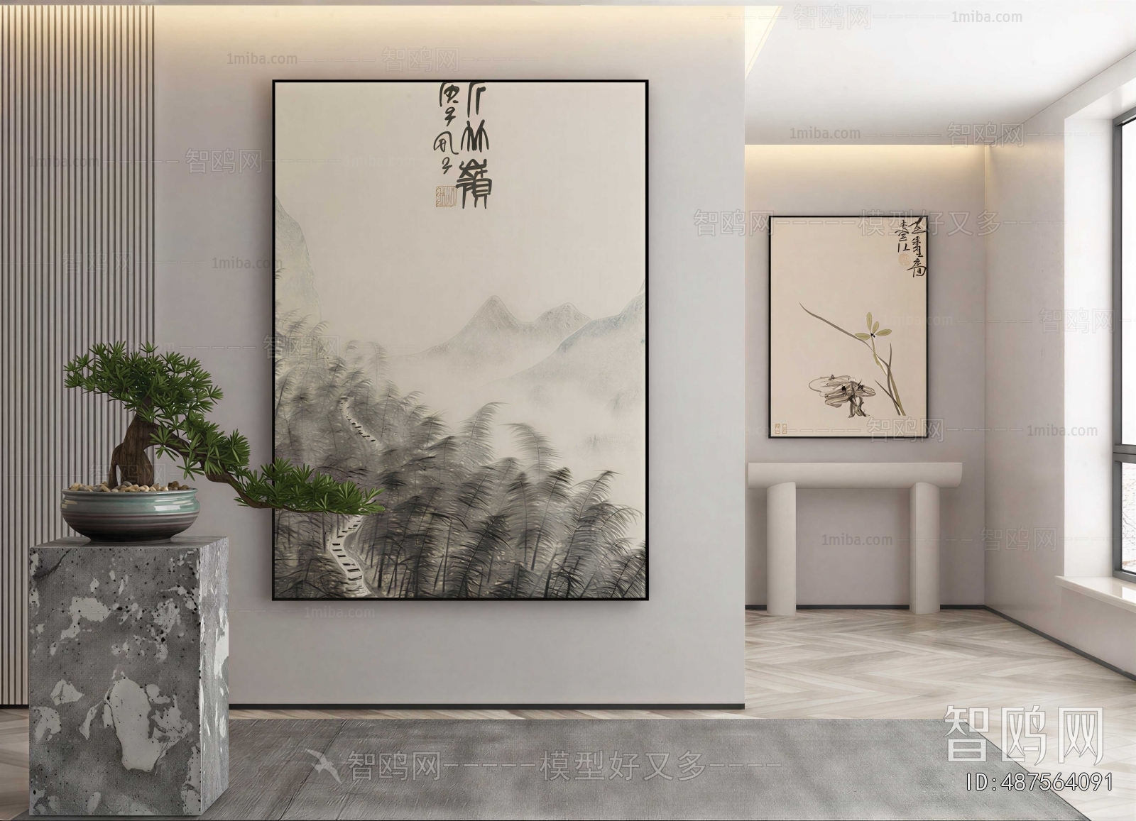 New Chinese Style Painting